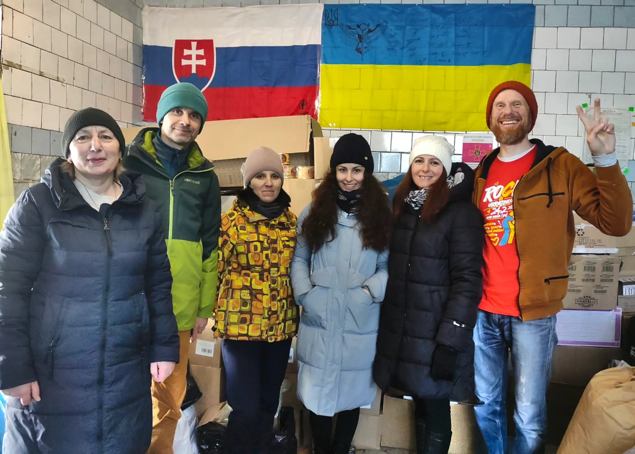 Humanitárny konvoj z Liptova