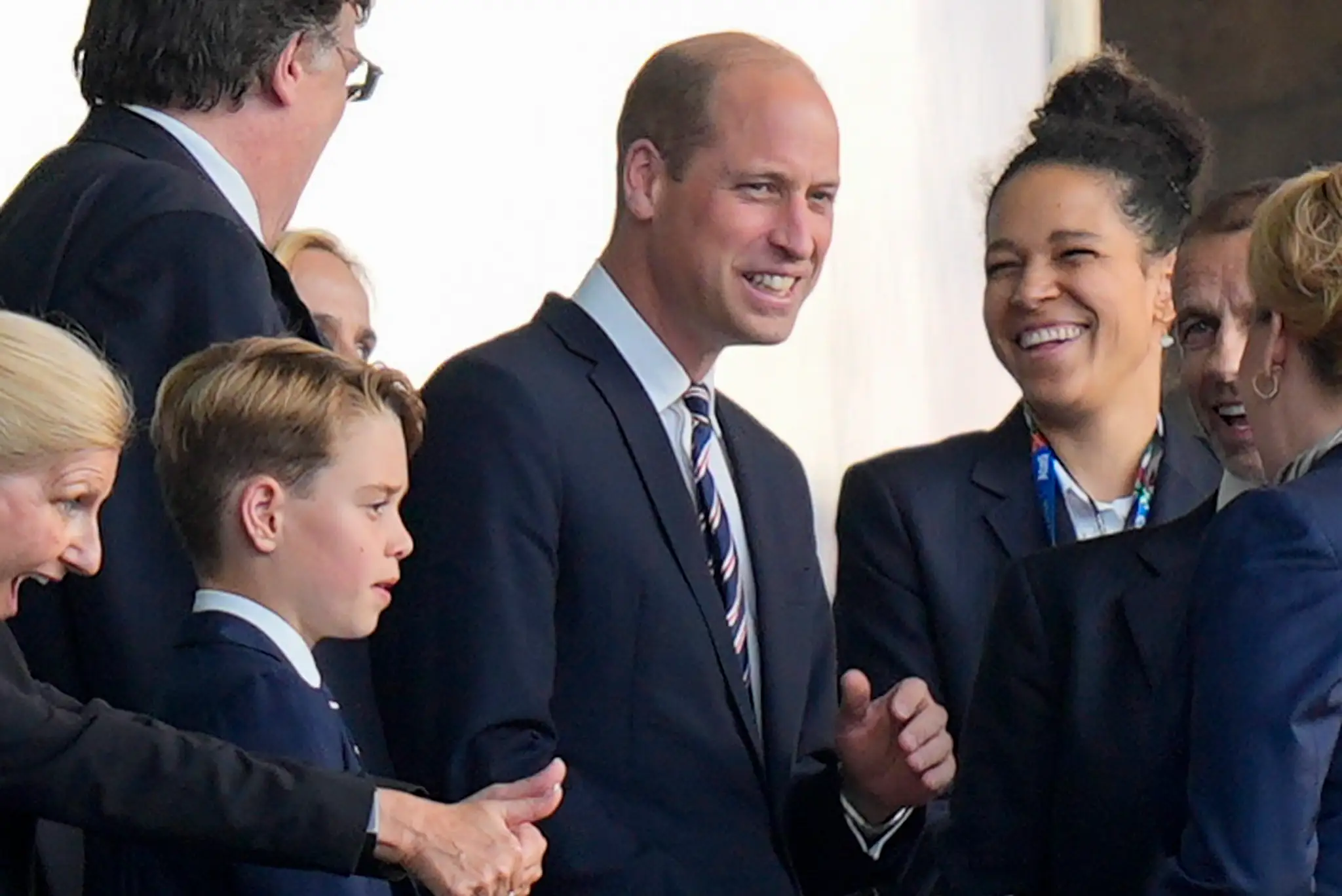 Princ William na finále ME 2024.