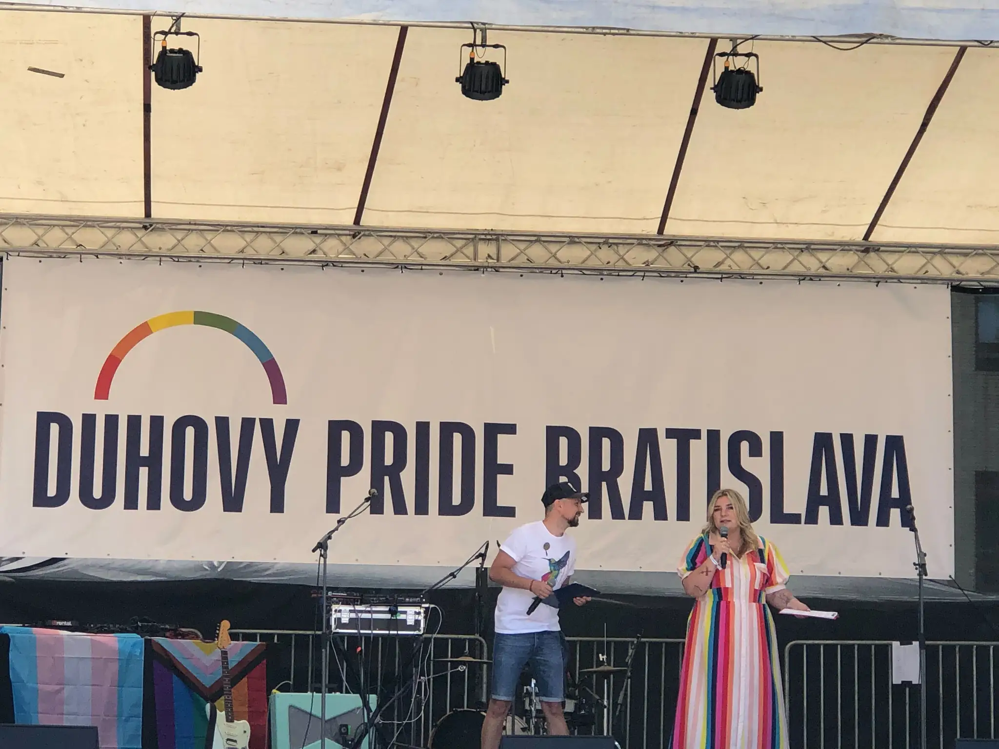Dúhový PRIDE v Bratislave.