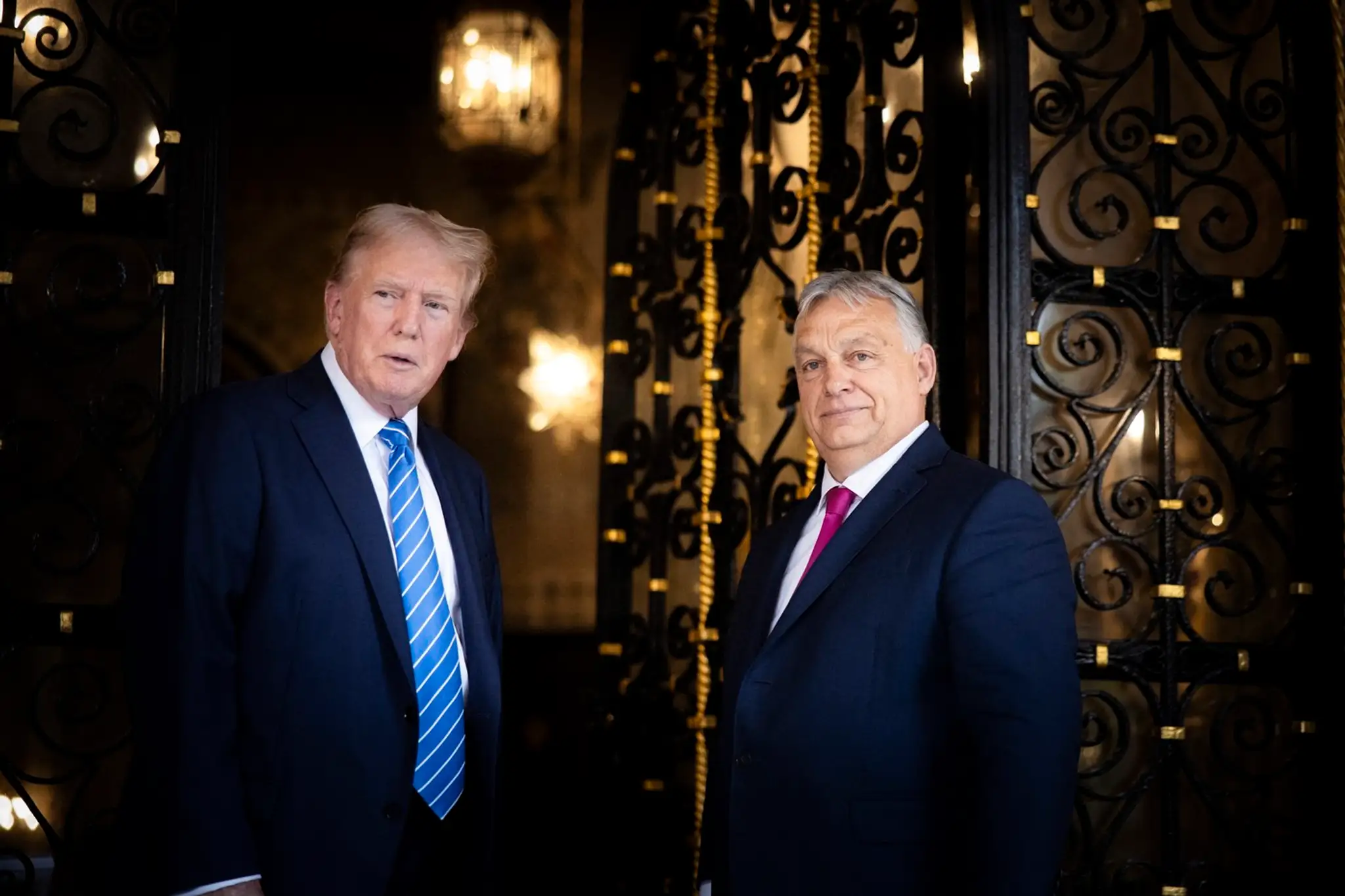 Donald Trump a Viktor Orbán