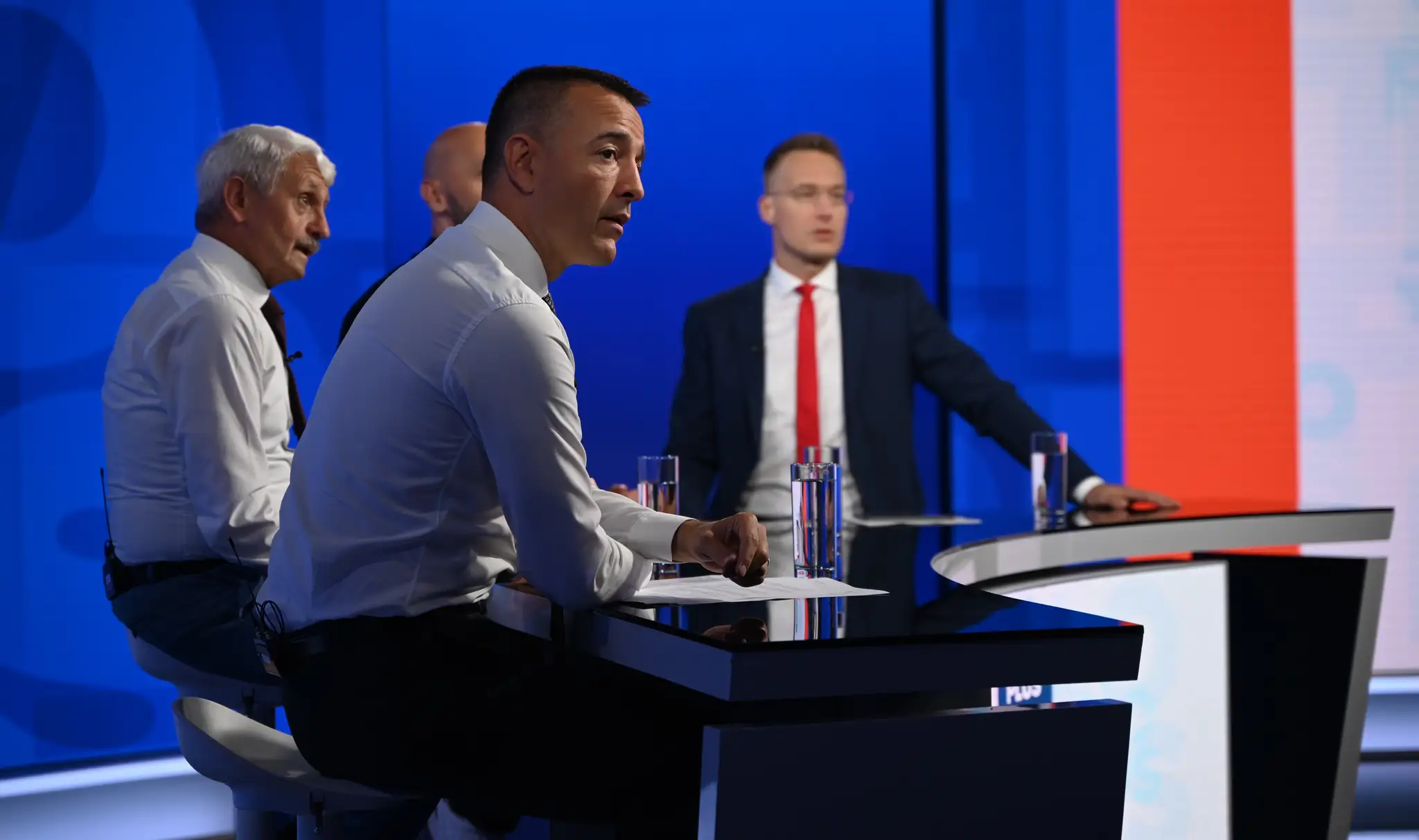Tomáš Drucker, Mikuláš Dzurinda a Michal Truban.