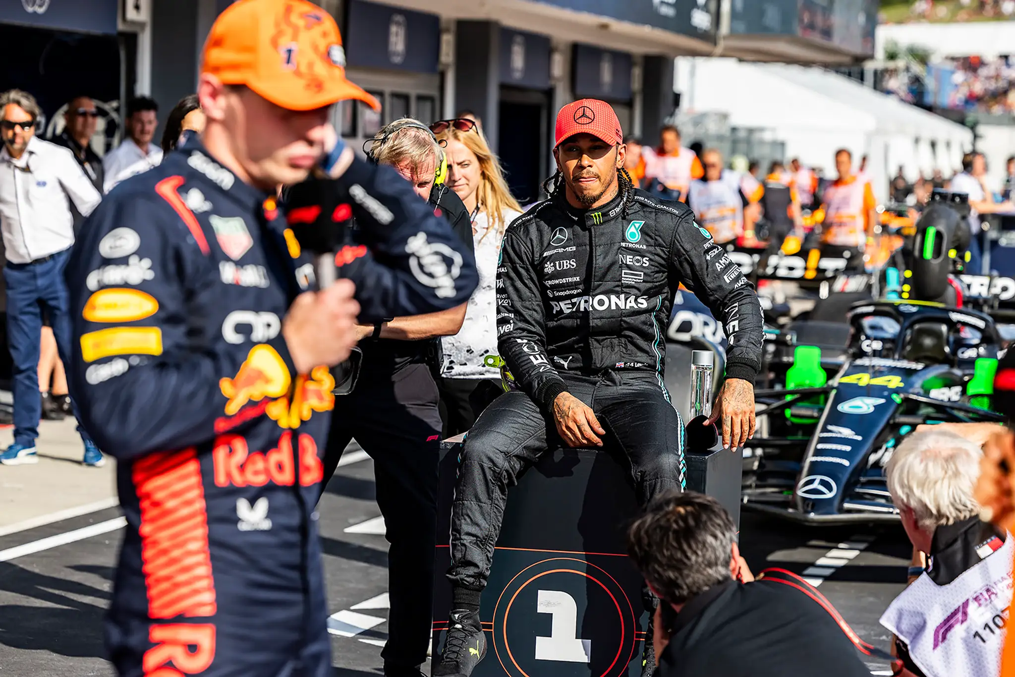 Britský pilot Lewis Hamilton.