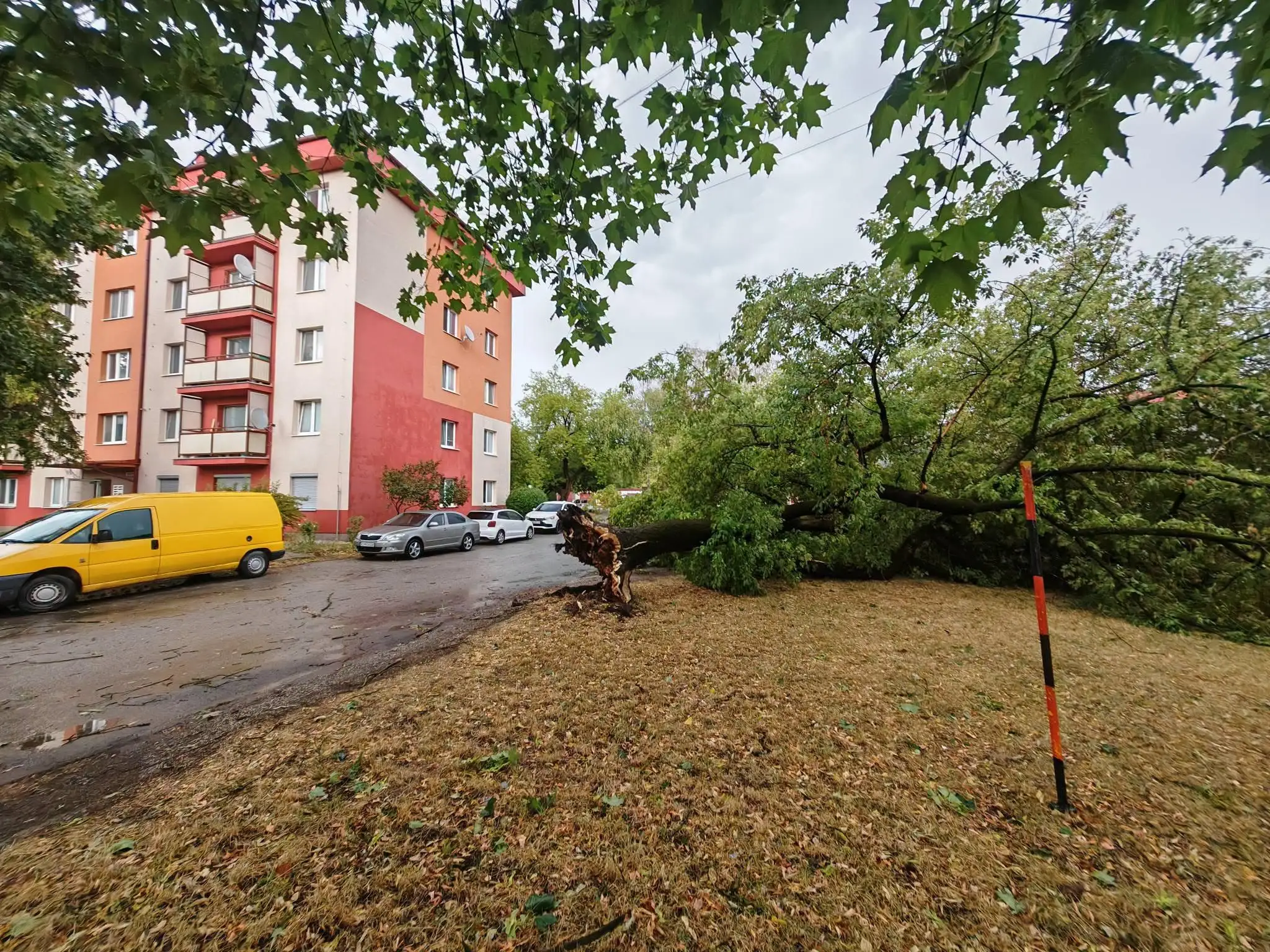 Búrka v Rimavskej Sobote