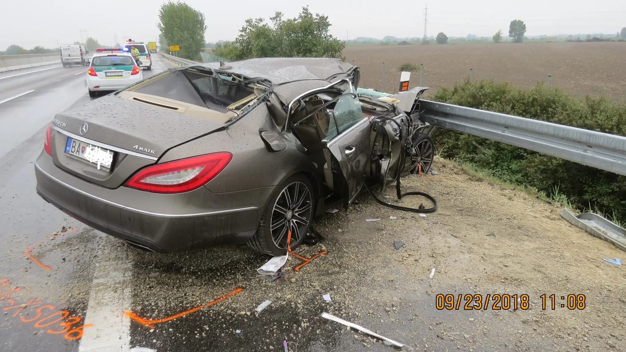 Auto, v ktorom sa viezol dídžej Mairee