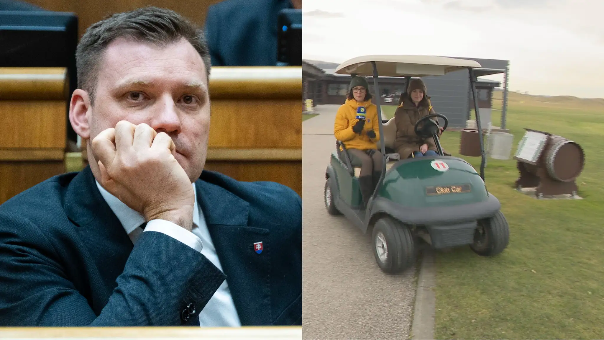 Tomáš Taraba a golfové ihrisko v Skalici
