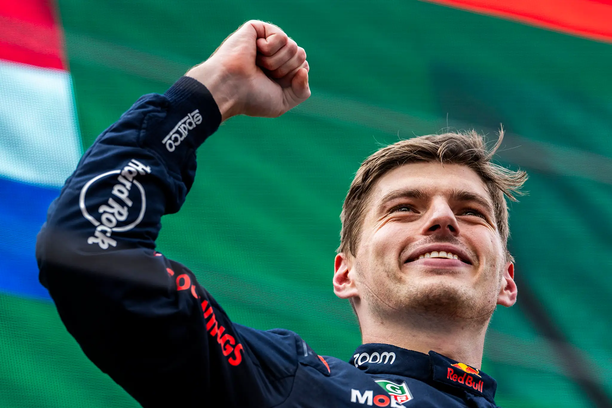 Max Verstappen sa teší po triumfe na VC Rakúska.