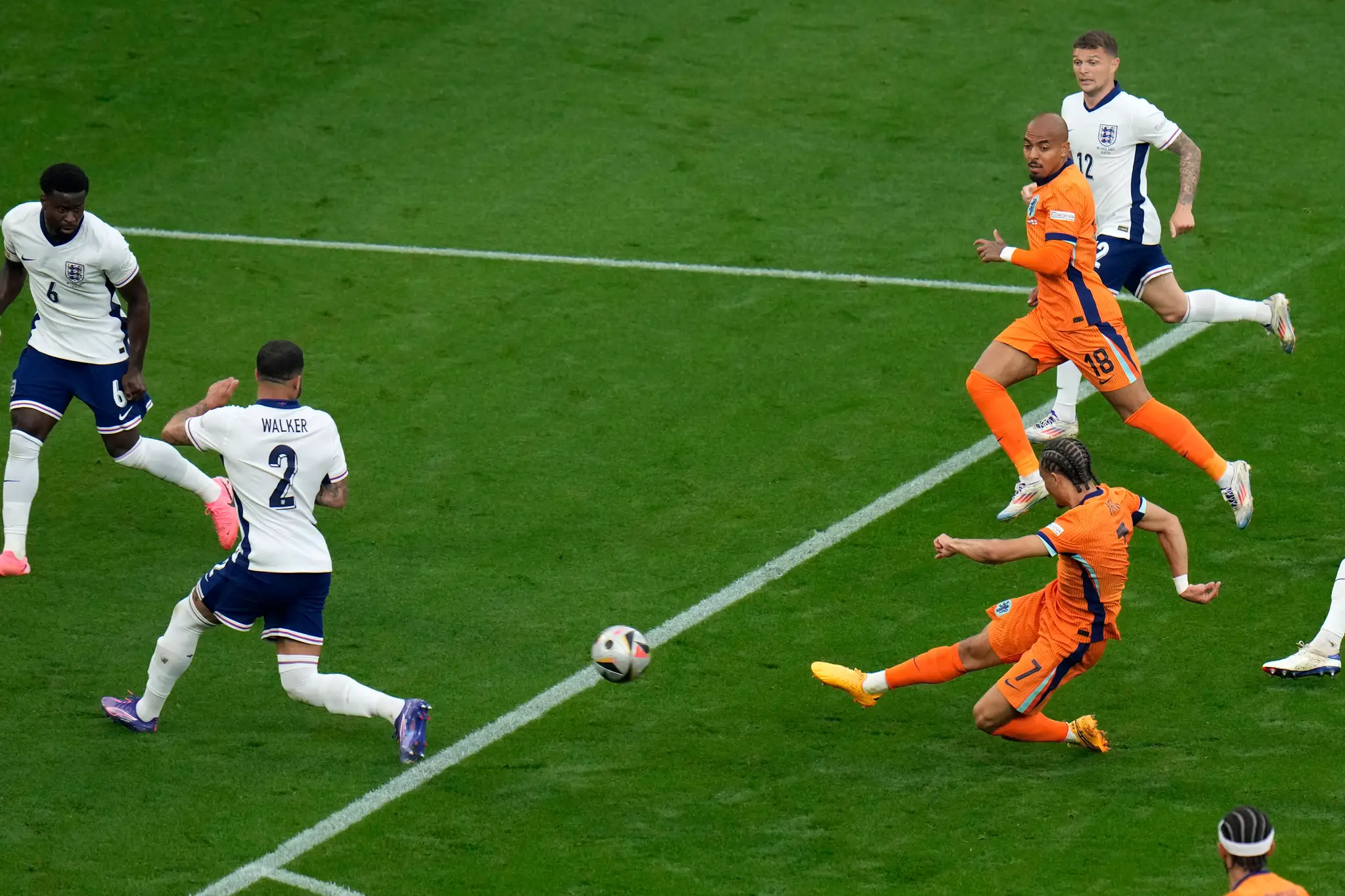 Holandsko - Anglicko (UEFA EURO 2024).