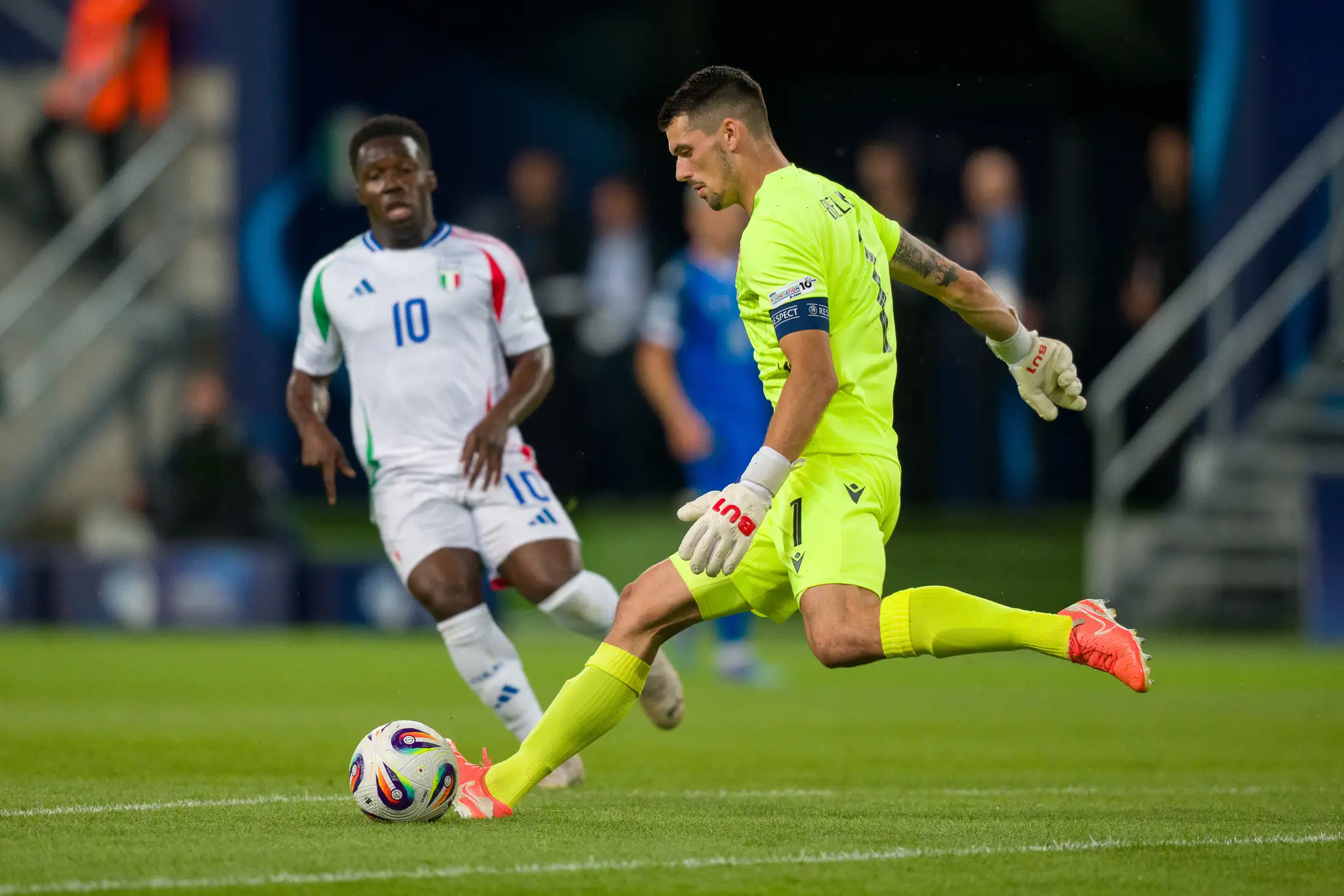 Slovensko - Taliansko (EURO U21).