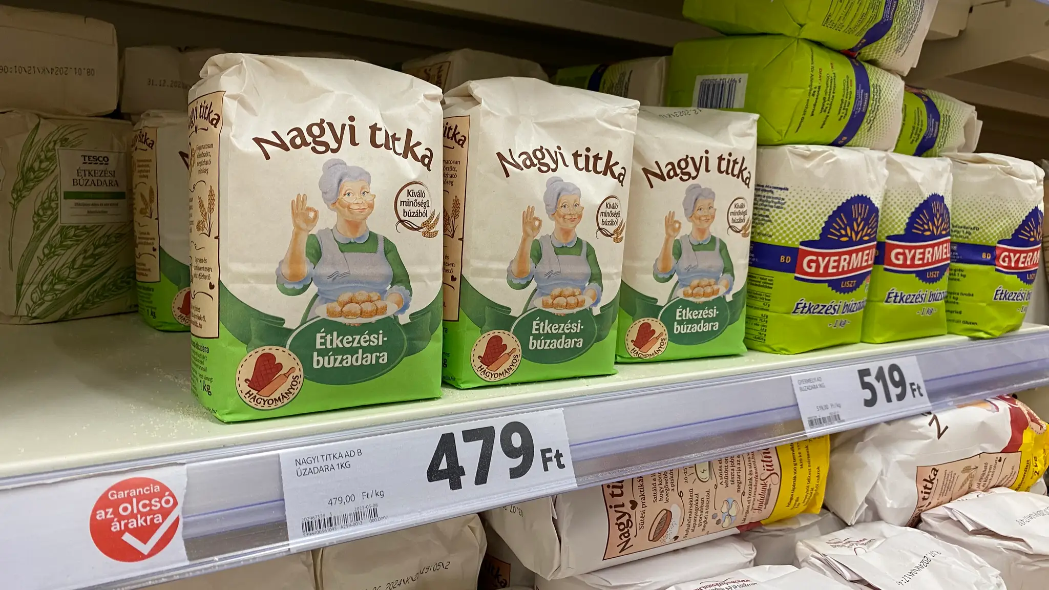 Ceny vybraných potravín v Maďarsku