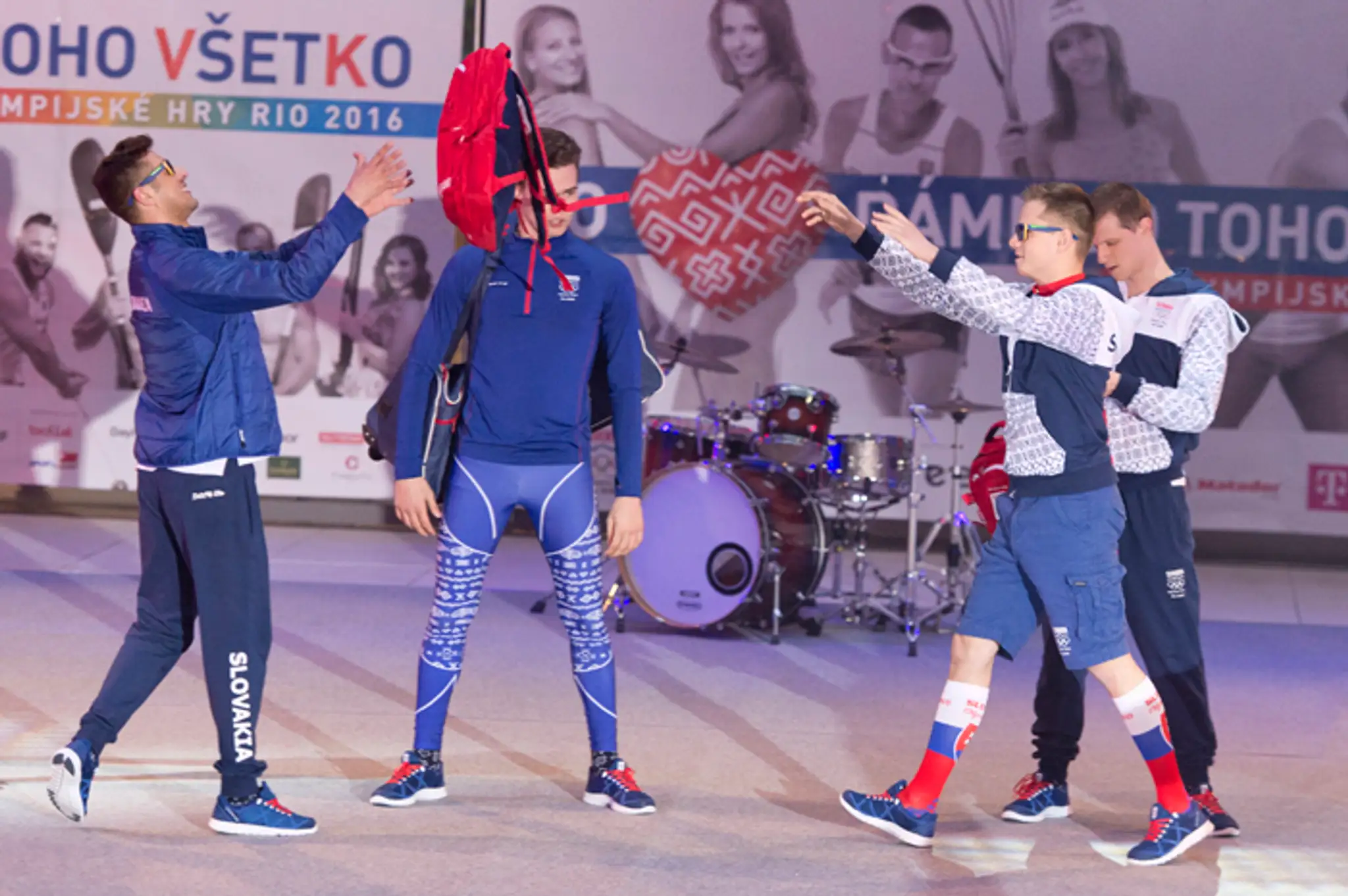 Oficiálne oblečenie pre voľný čas na olympiáde v Rio.