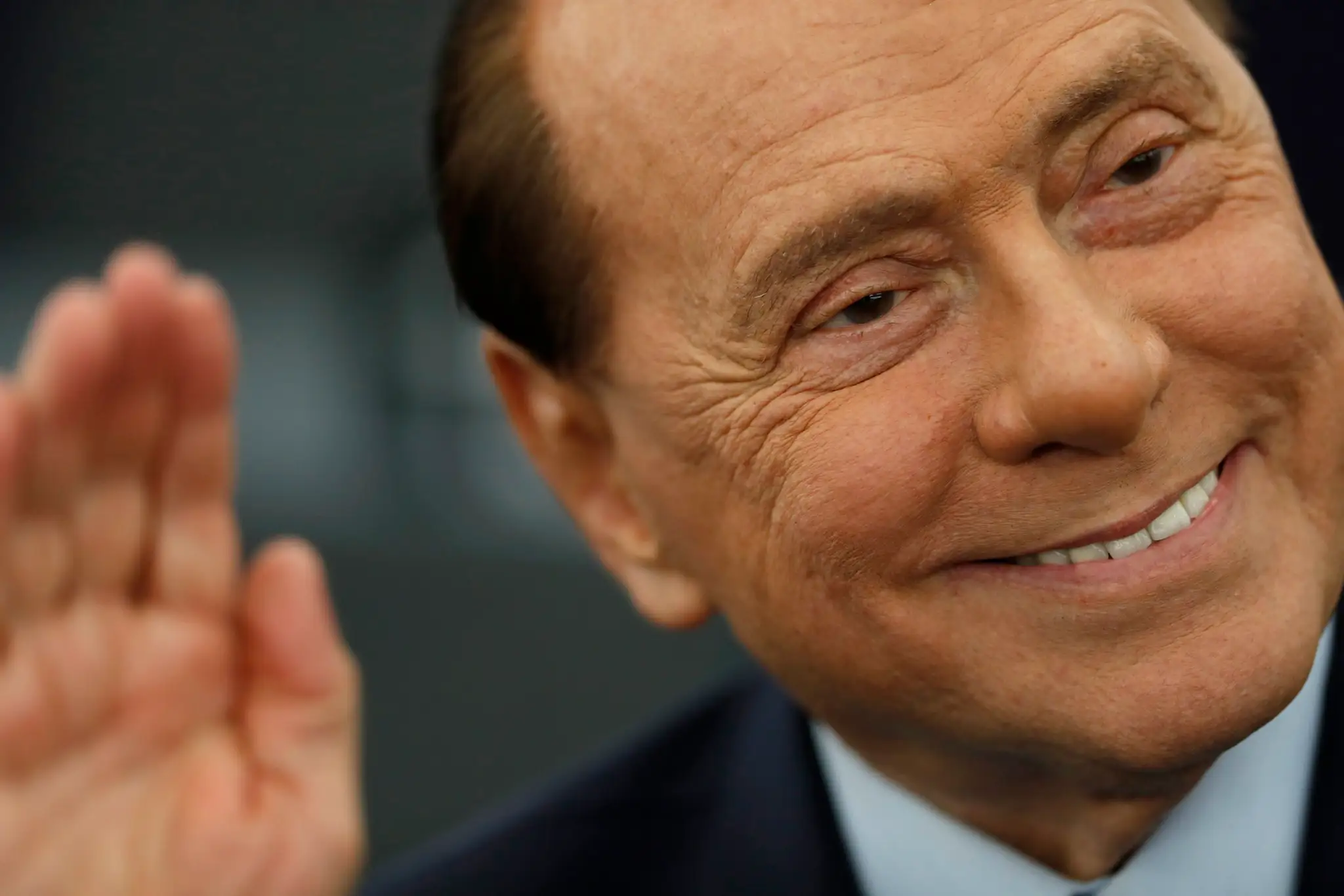 Silvio Berlusconi na archívnej snímke
