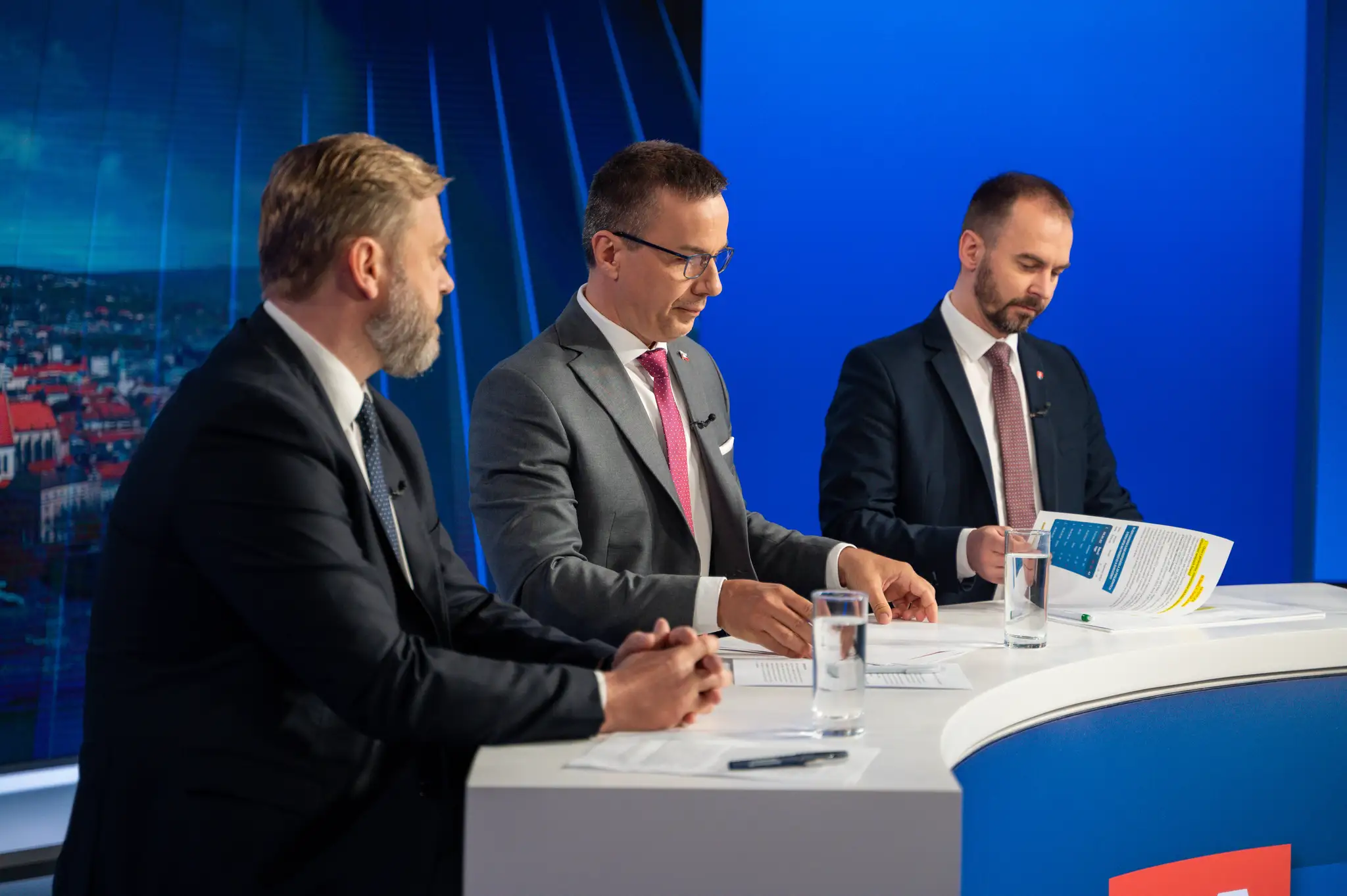 Erik Tomáš, Michal Šipoš a Juraj Krúpa v relácii Na telo.