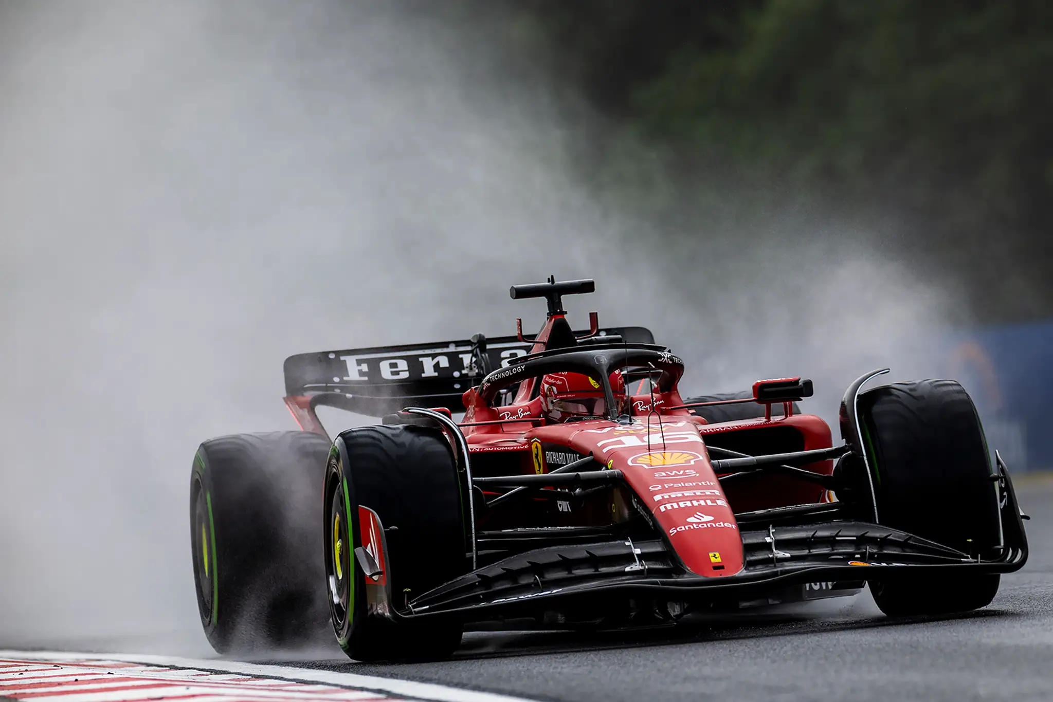 Charles Leclerc vo svojom monoposte.