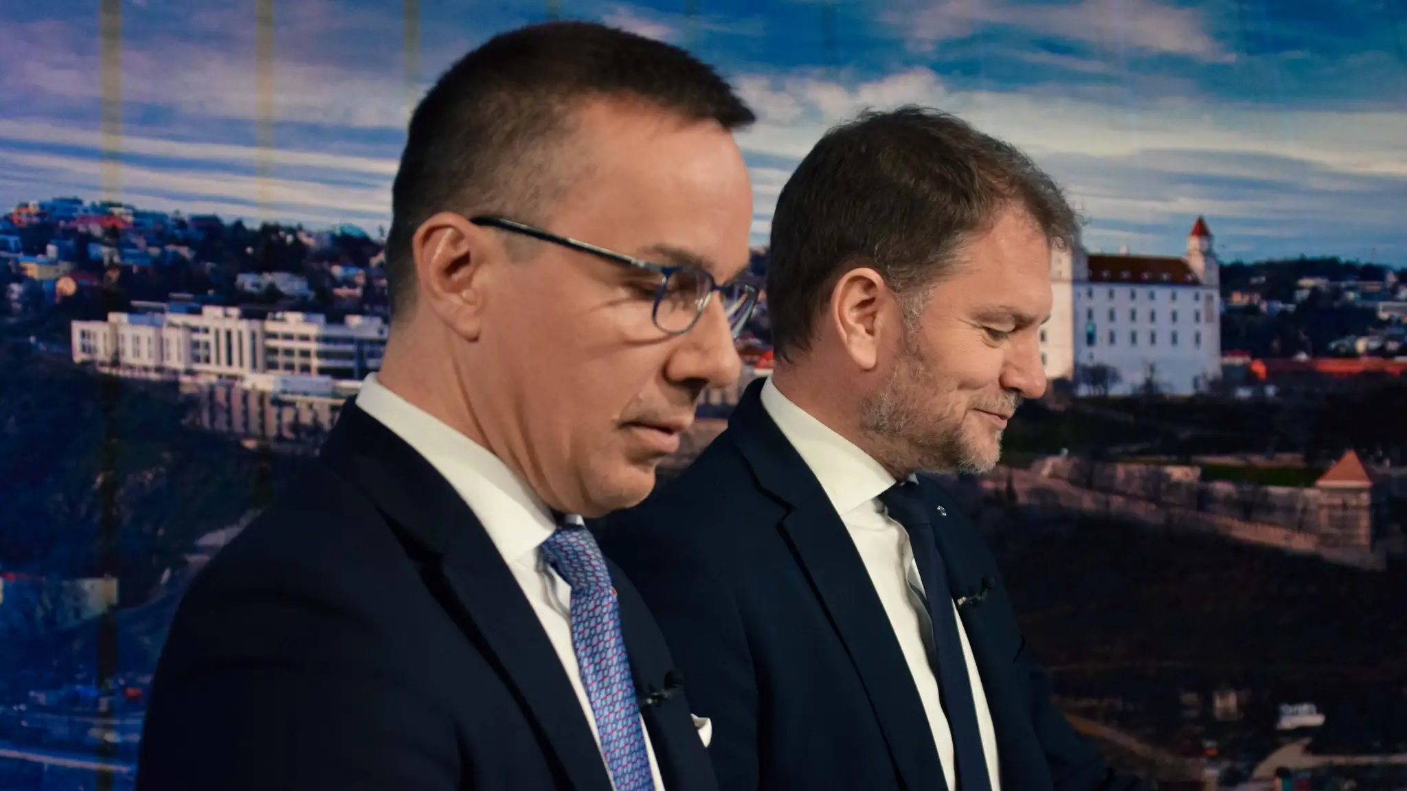 Erik Tomáš a Igor Matovič v relácii Na telo.