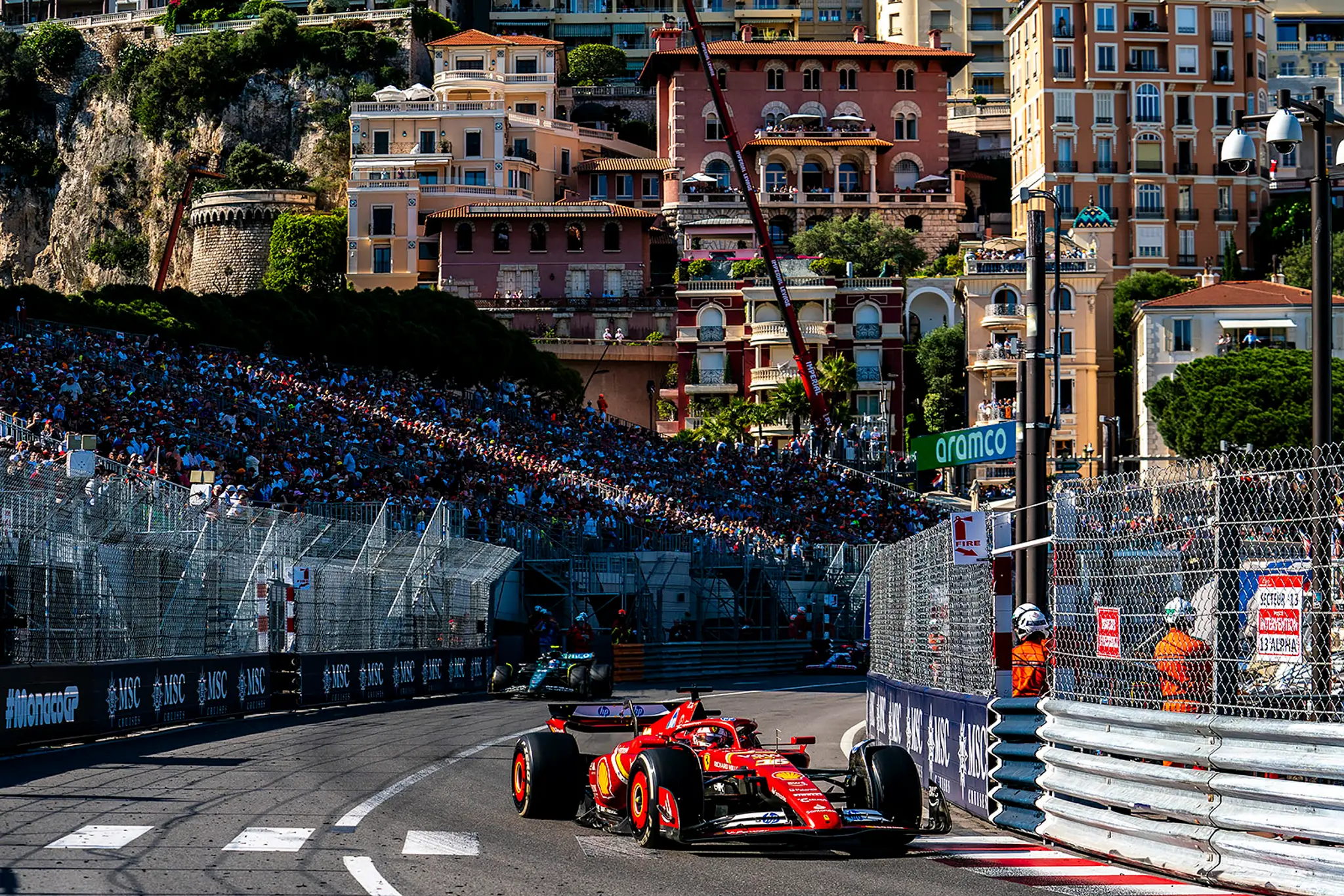 Monačan Charles Leclerc na Ferrari.