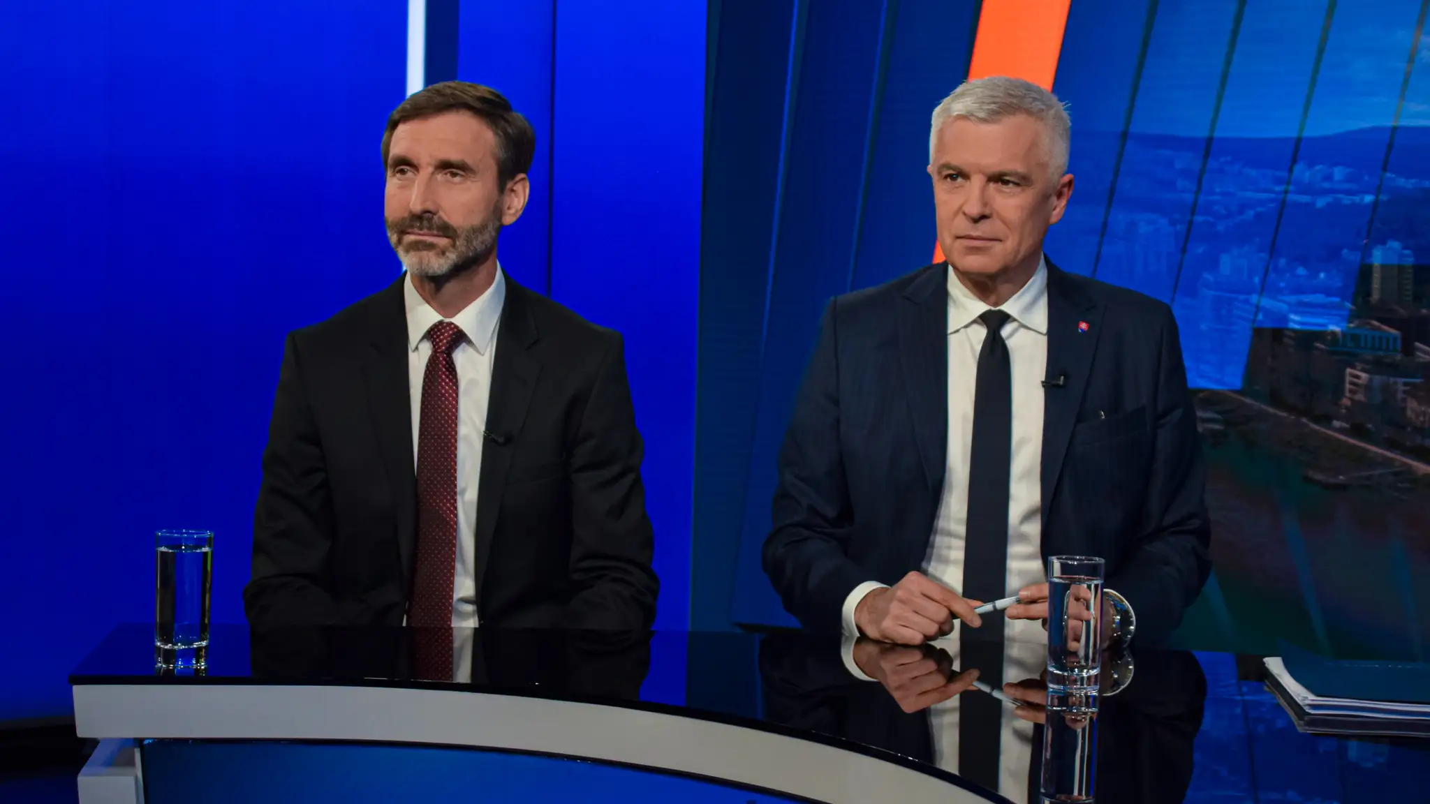 Juraj Blanár a Ivan Korčok v relácii Na telo.