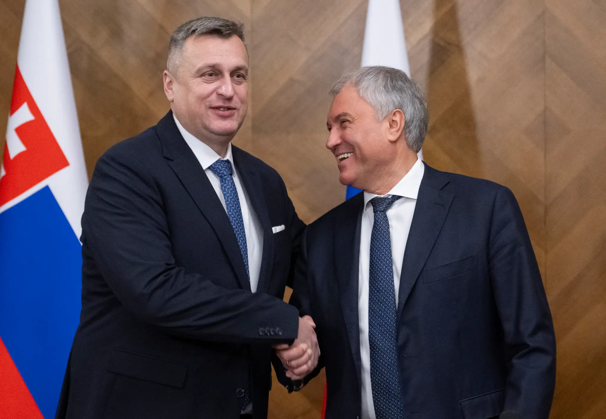 Podpredseda NR SR Andrej Danko sa v Moskve stretol s predsedom ruskejŠátnej Dumy Vjačeslavom Volodinom