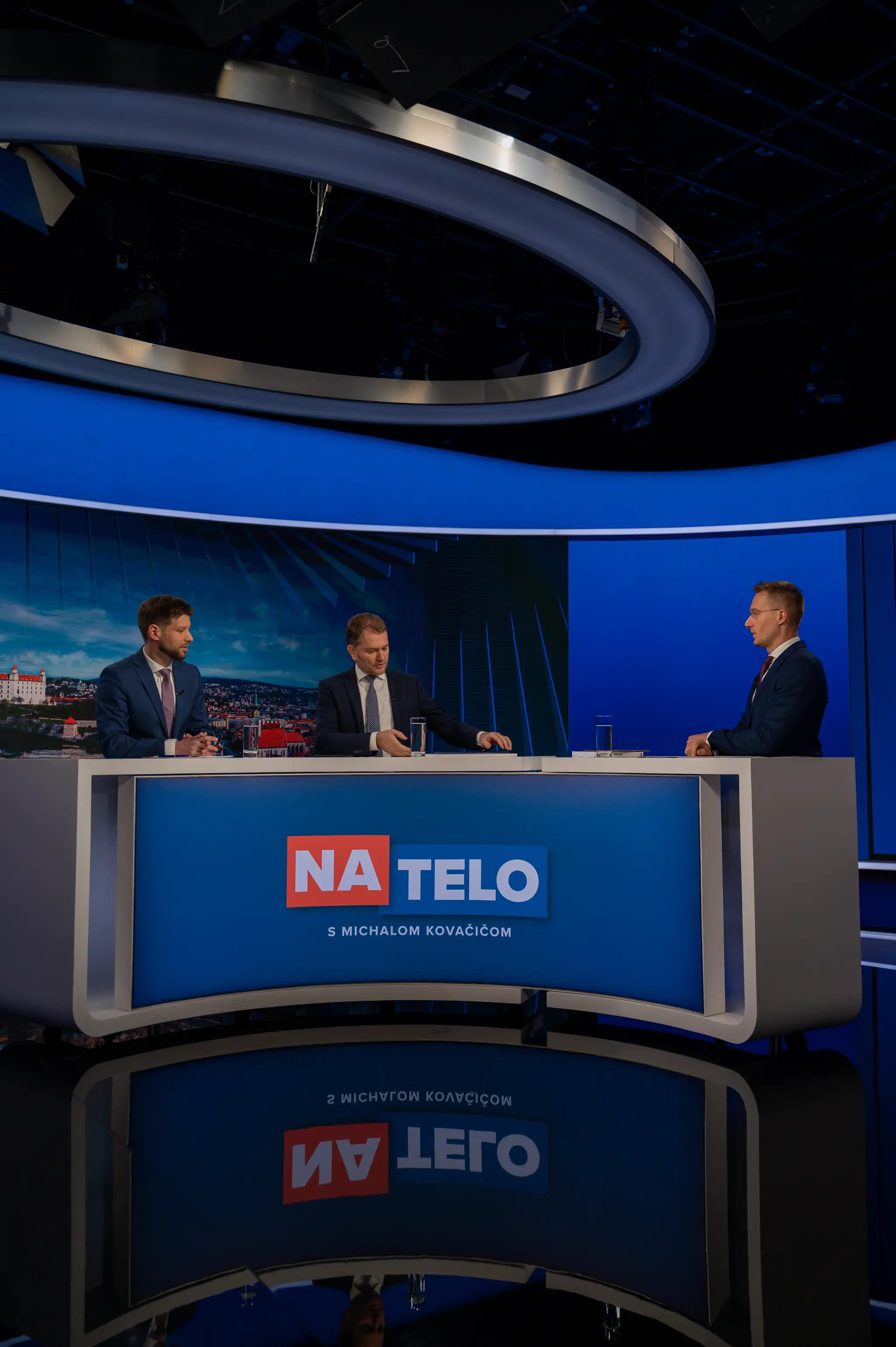 Michal Šimečka a Igor Matovič v relácii Na telo