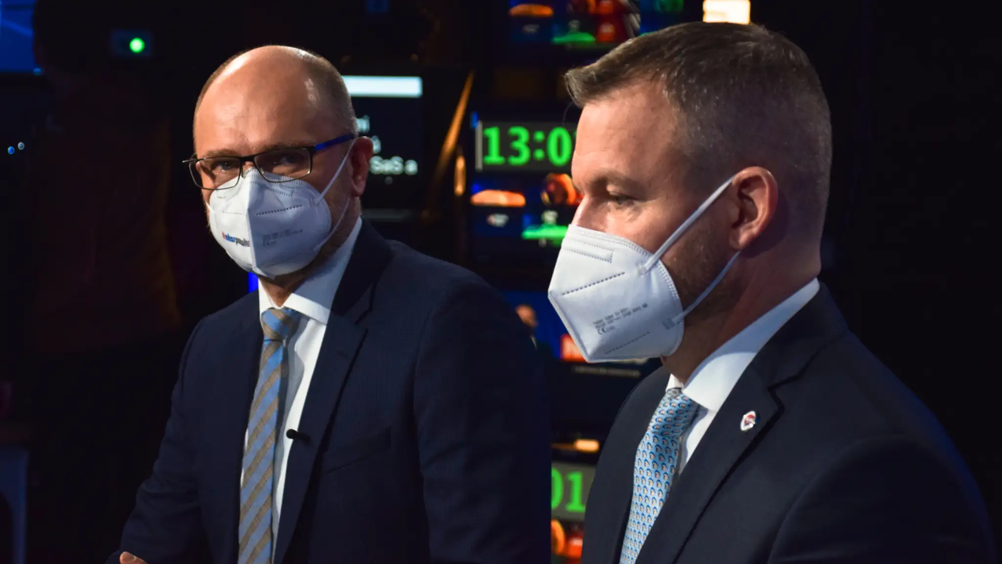 Richard Sulík a Peter Pellegrini v Na telo.