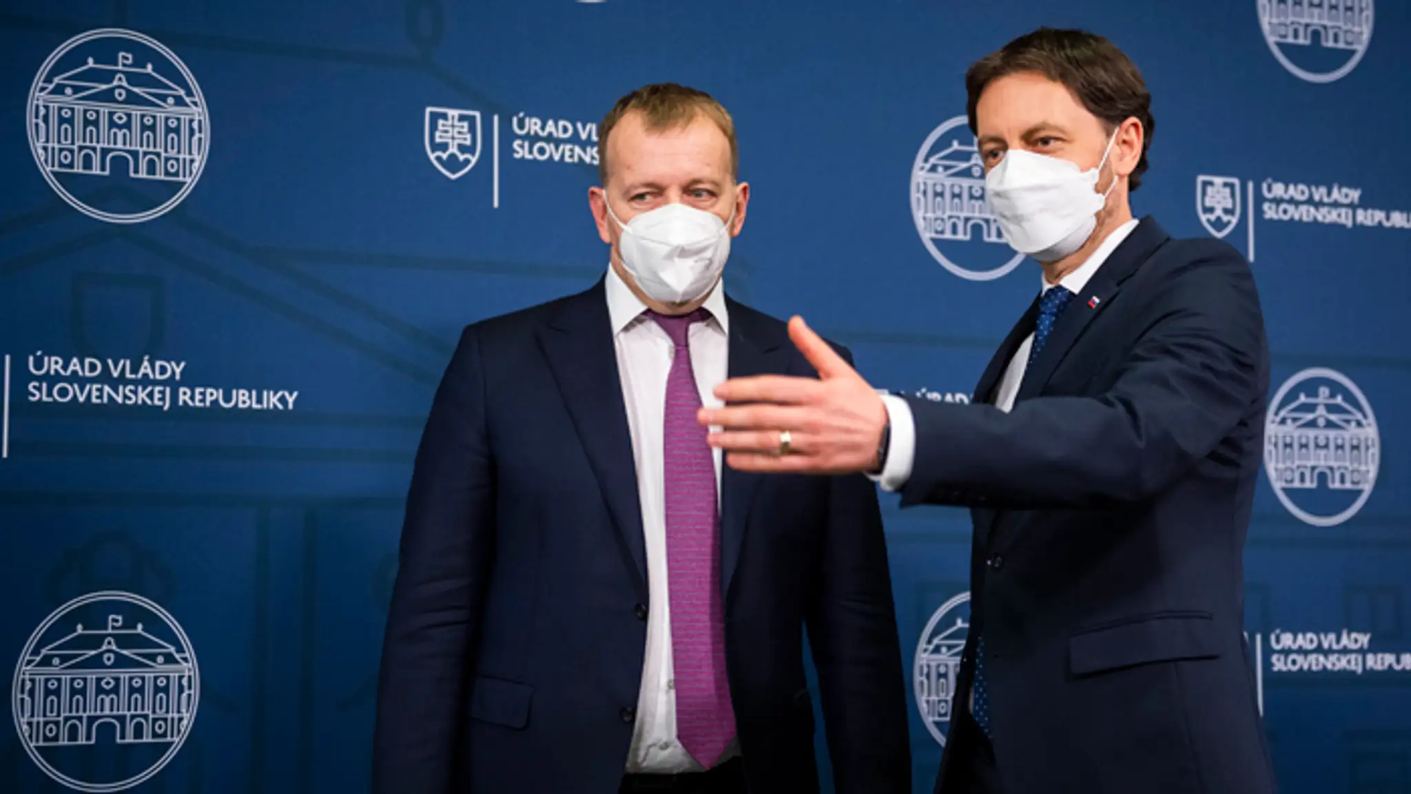 Boris Kollár a Eduard Heger.