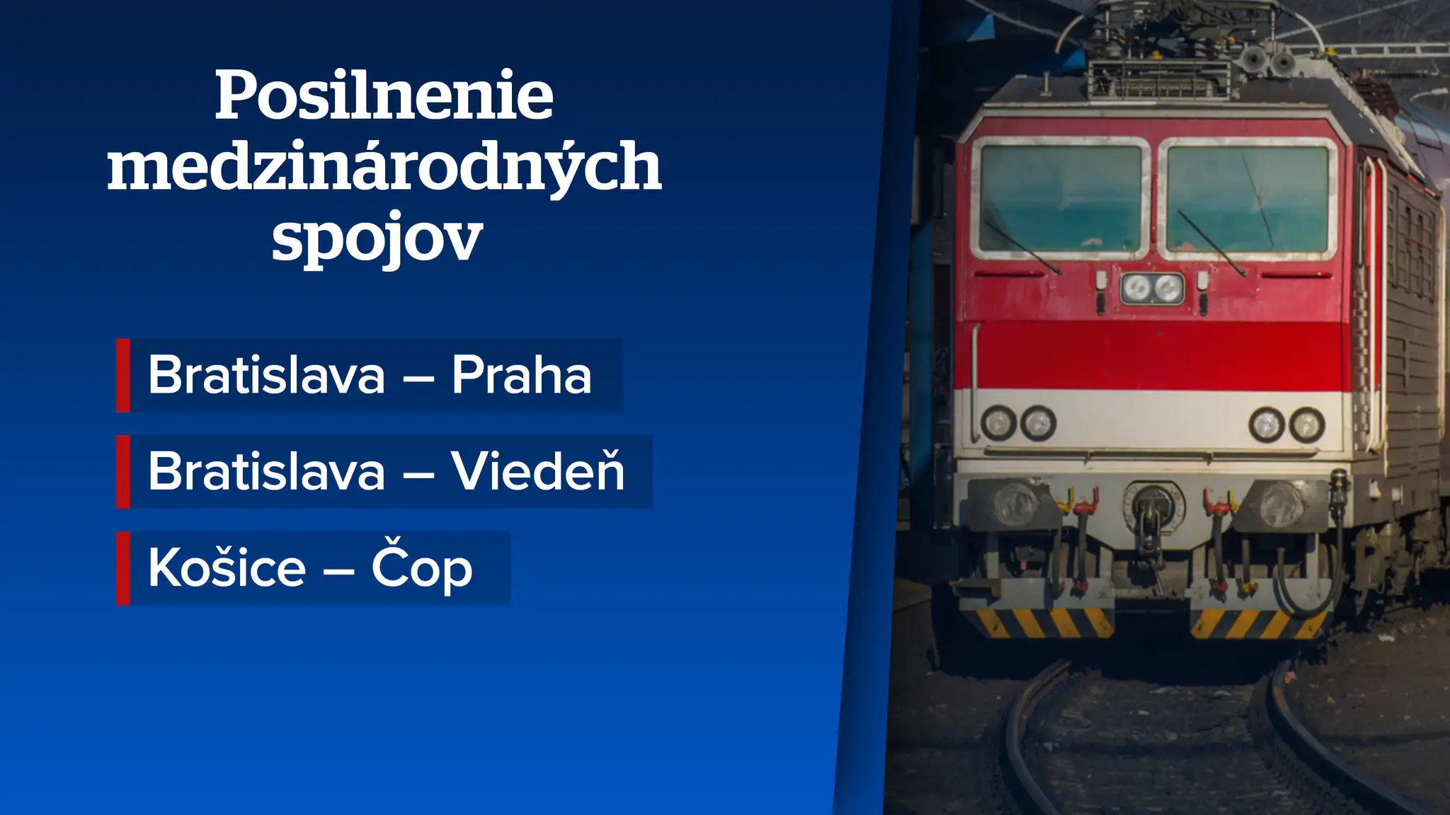 Posilnenie medzinárodných spojov