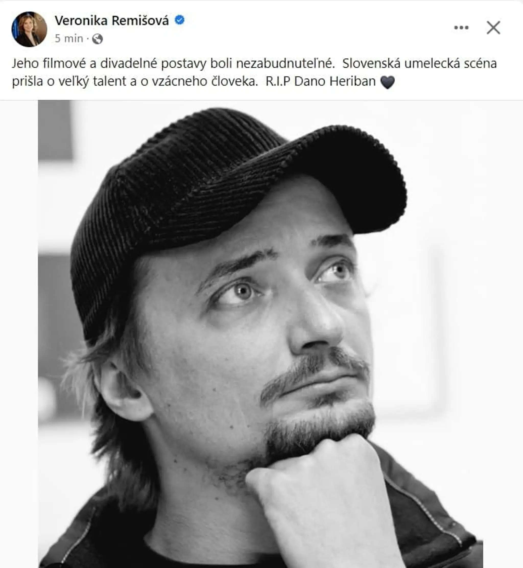 Slovensko spomína na Dana Heribana.