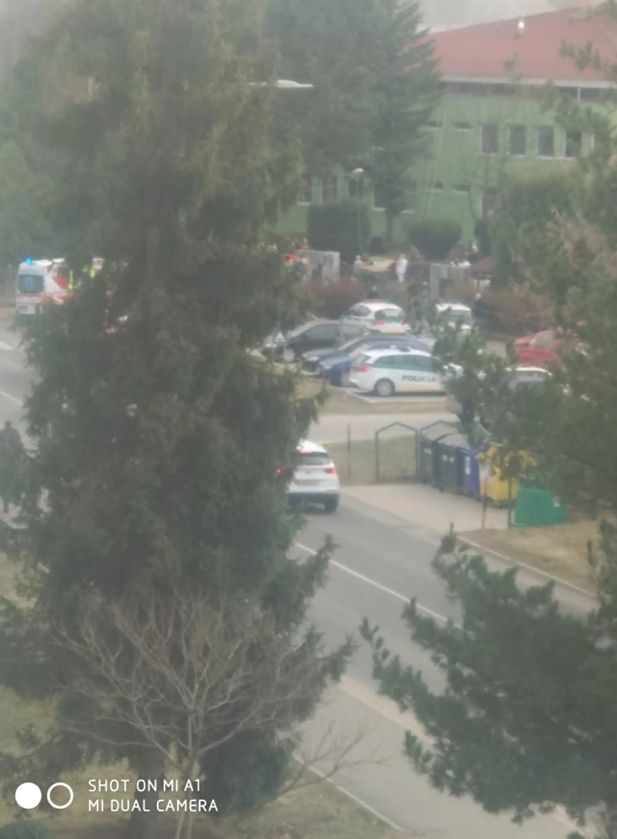 Požiar v Spišskej Novej Vsi.