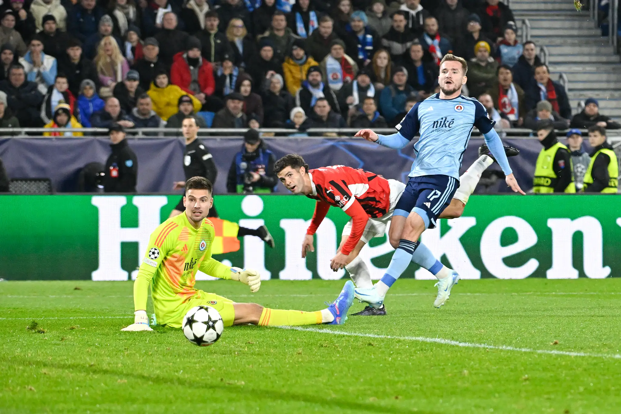 Slovan Bratislava - AC Miláno.