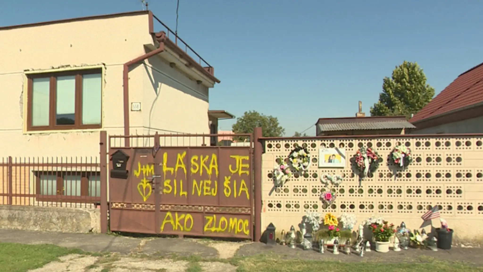 Dom Jána Kuciaka a Martiny Kušnírovej vo Veľkej Mači.
