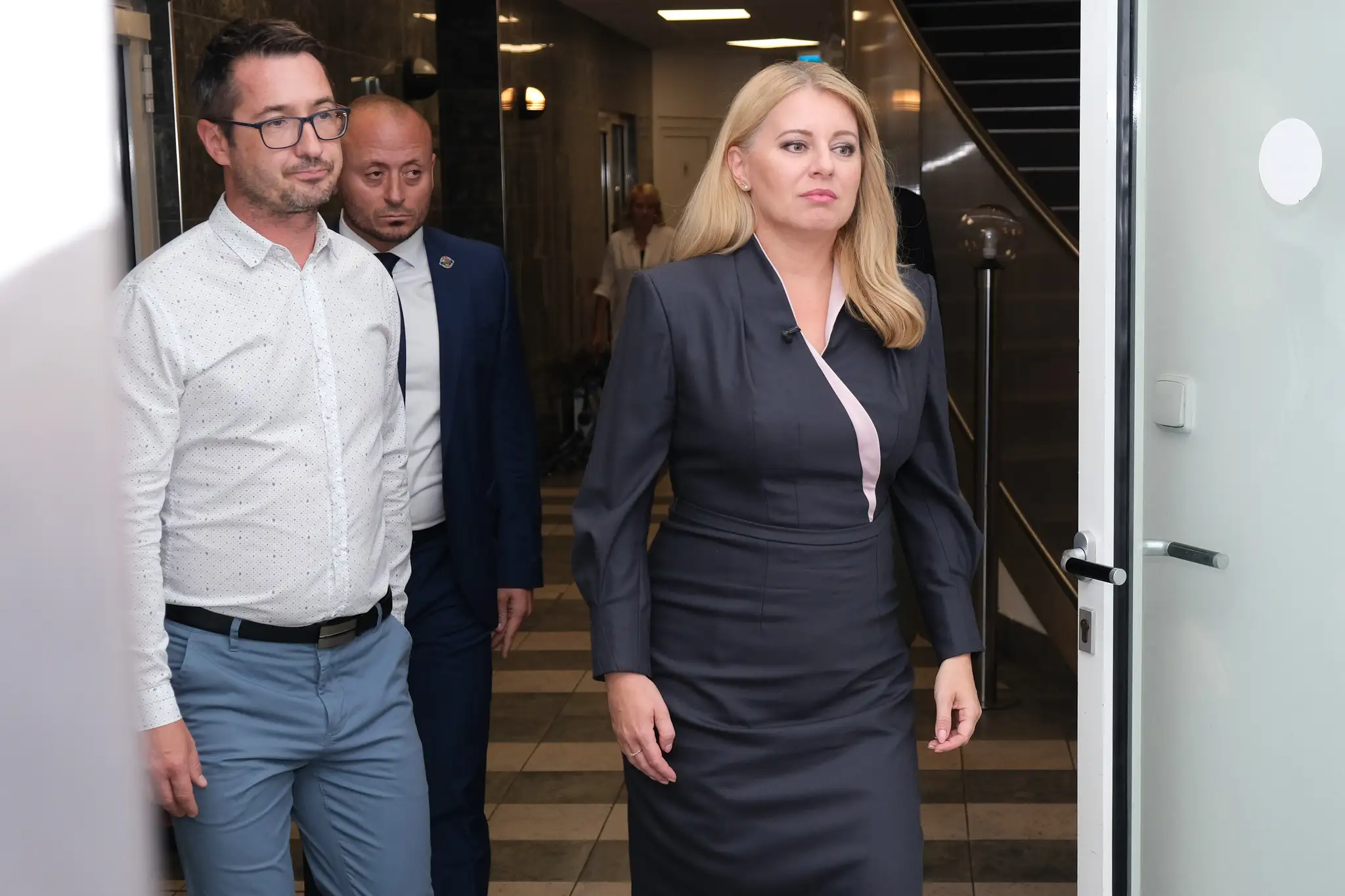 Zuzana Čaputová v Televíznych novinách.
