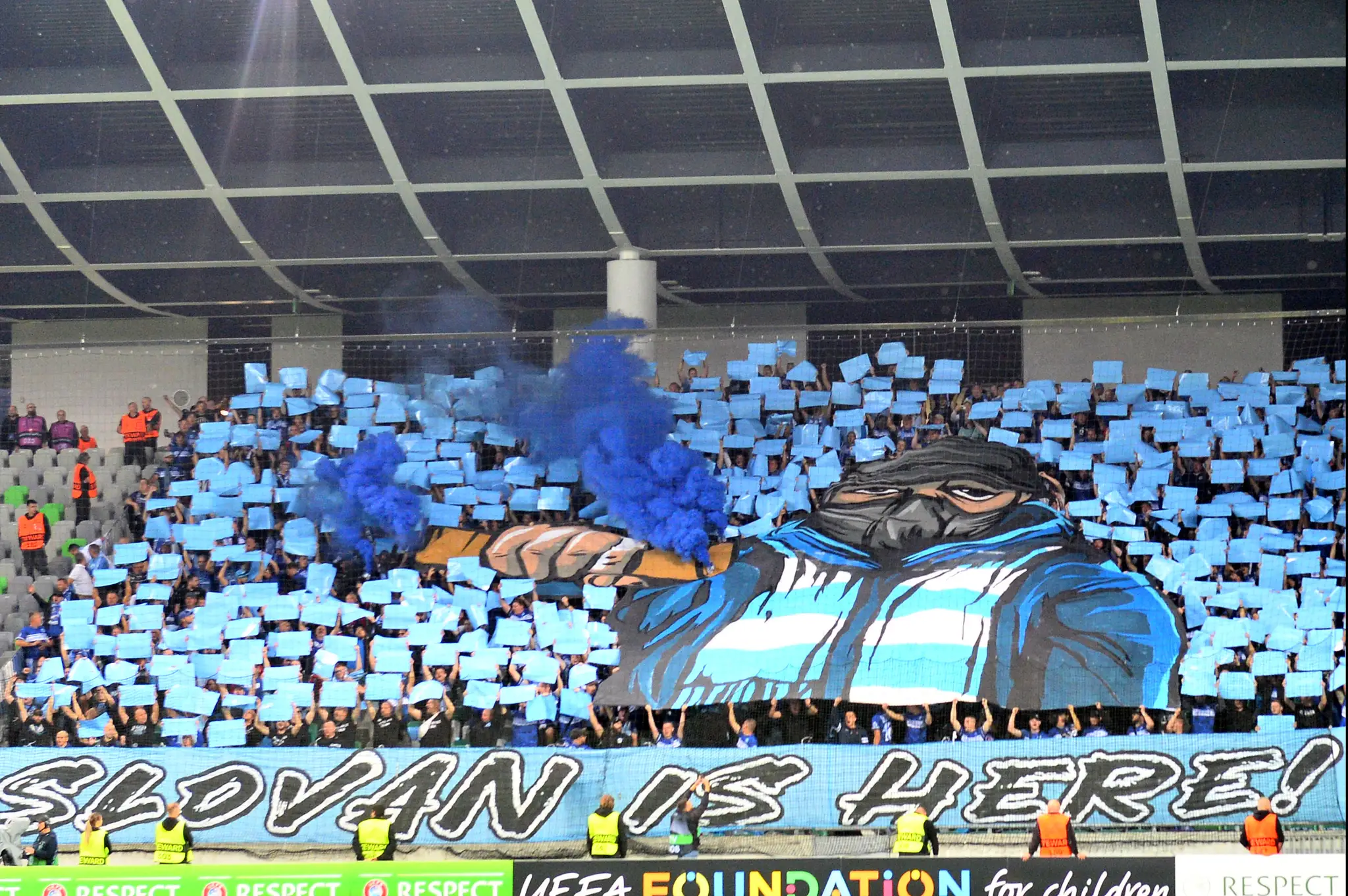NK Olimpija Ľubľana - ŠK Slovan Bratislava.