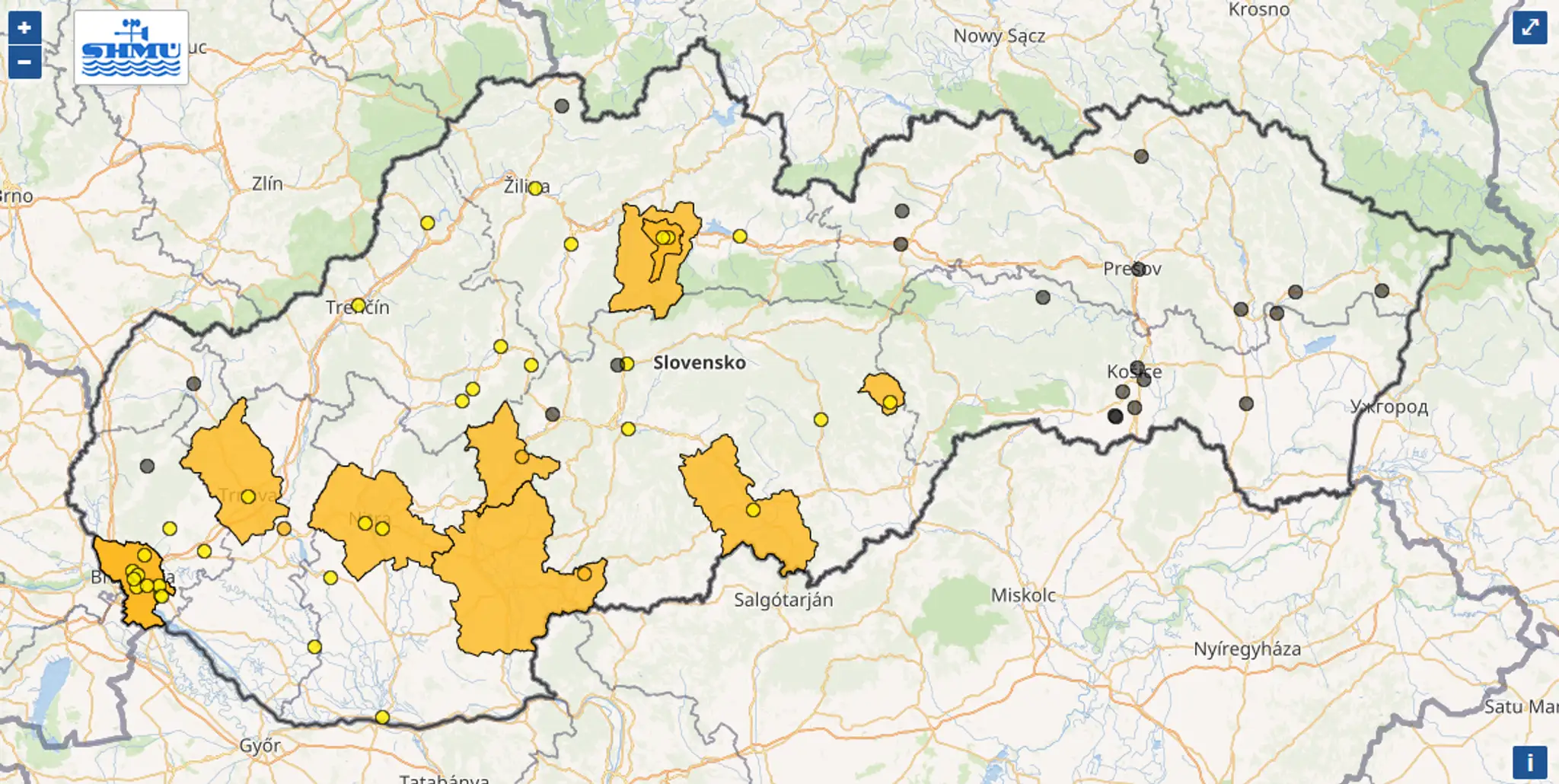 Smogová situácia.
