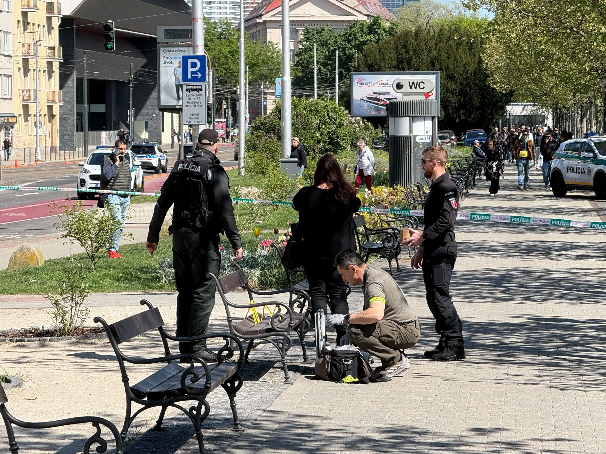 Uzavretie Rázusovho nábrežia v Bratislave