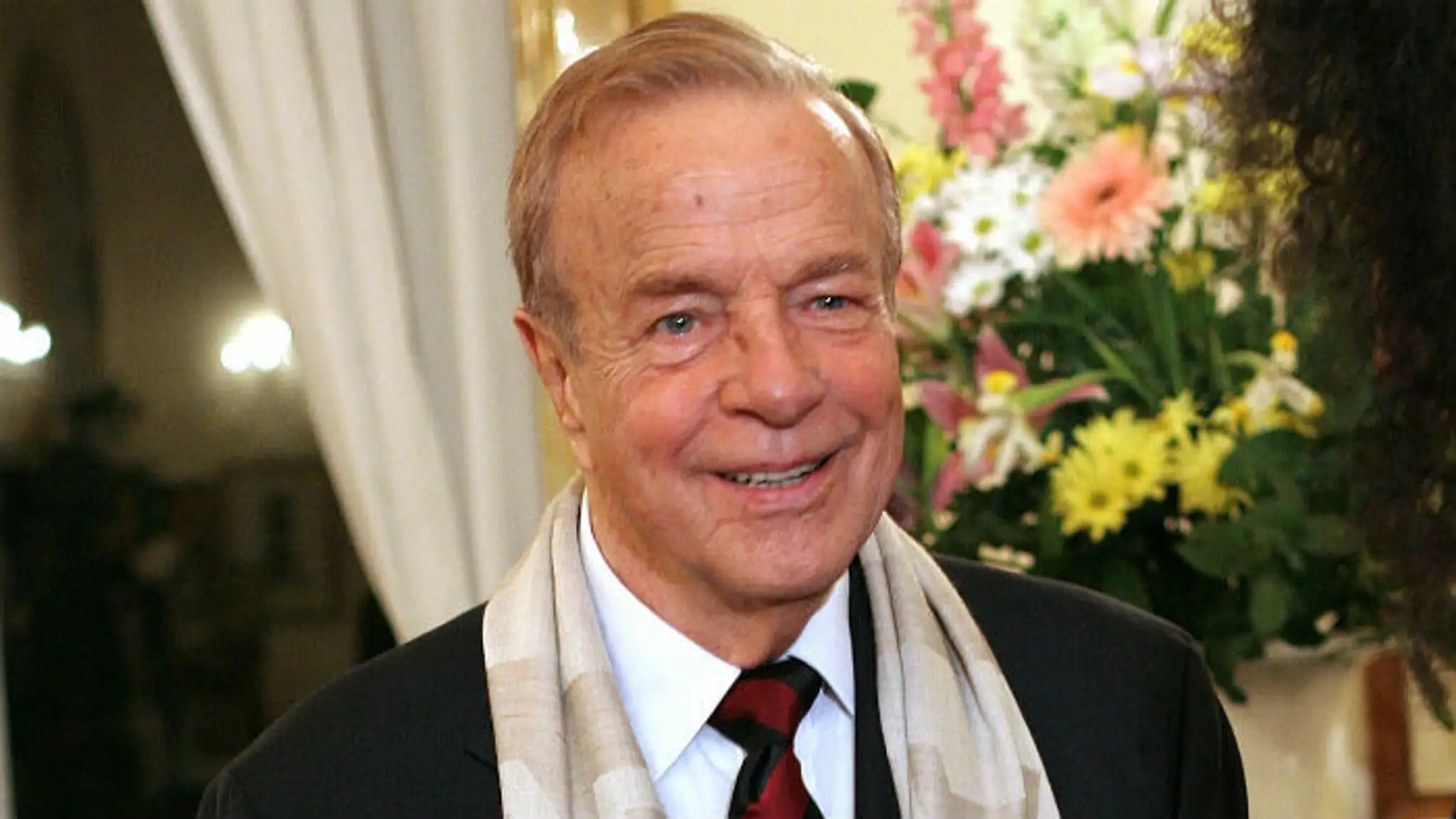 Taliansky filmový režisér Franco Zeffirelli.