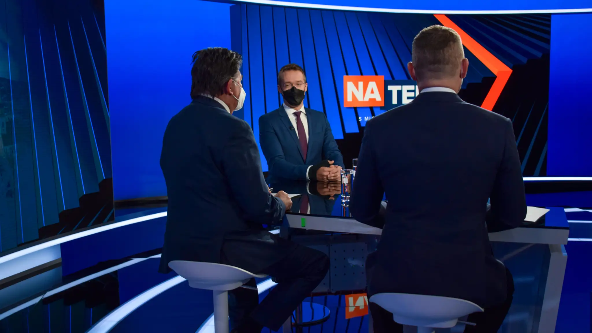 Peter Pellegrini a Ján Budaj v Na telo.