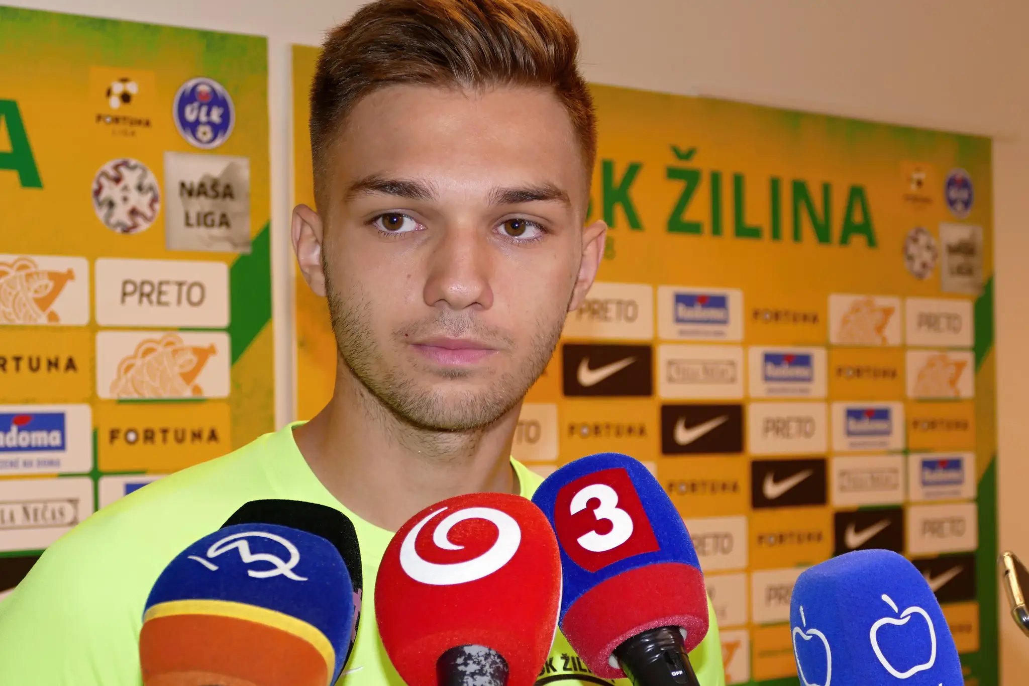 Ján Bernát ešte ako 19-ročný.