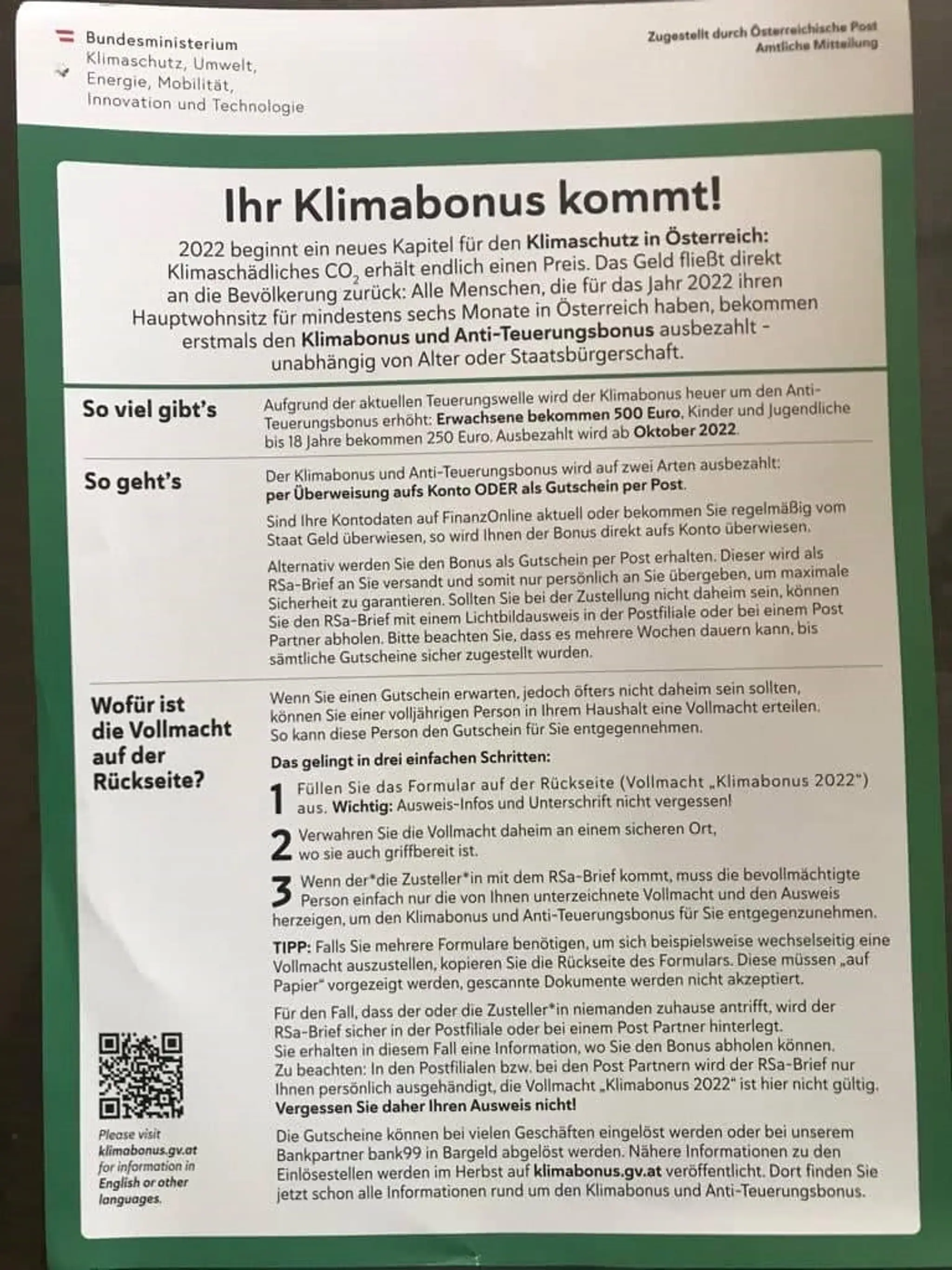 Klimabonus.
