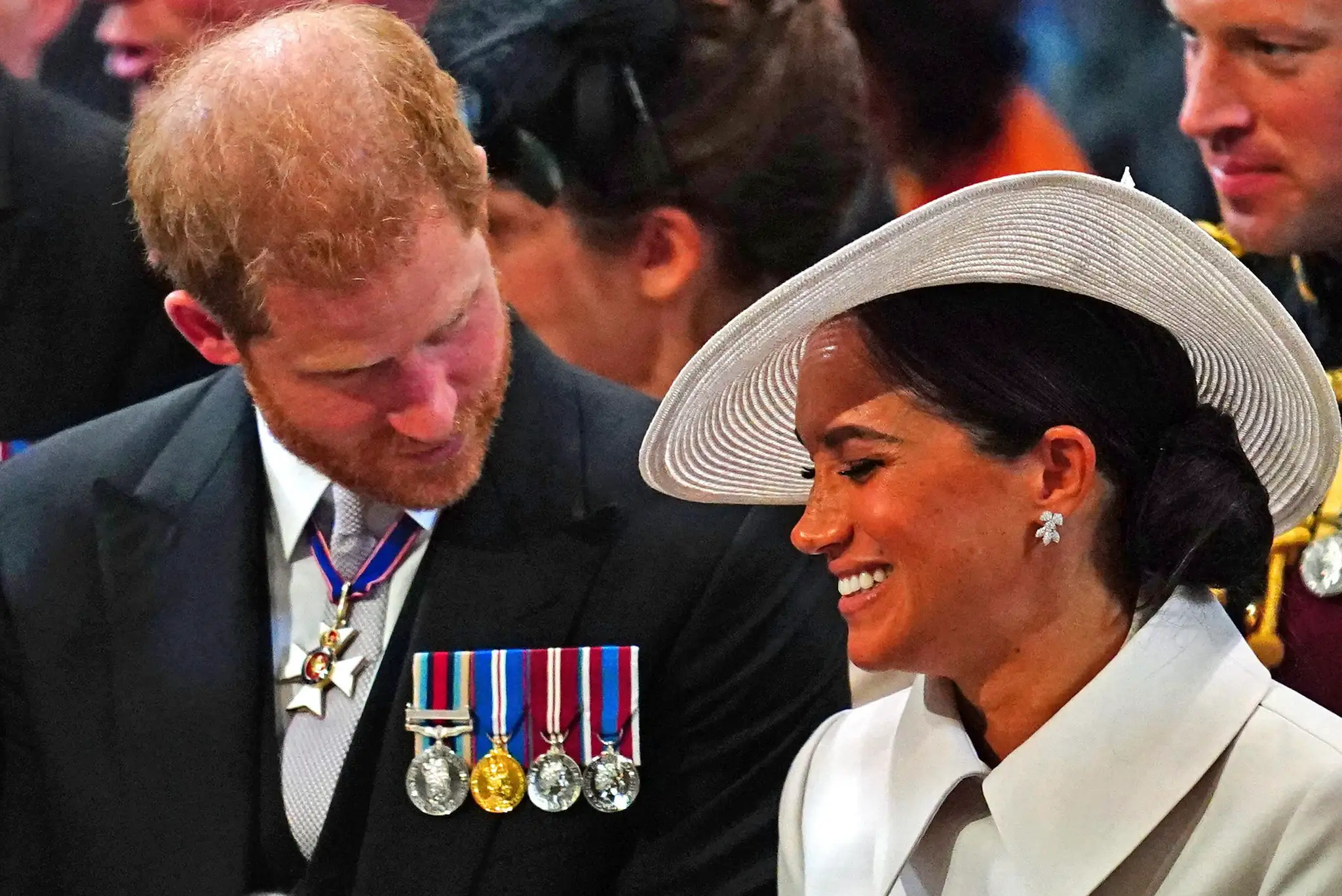 Princ Harry and Meghan