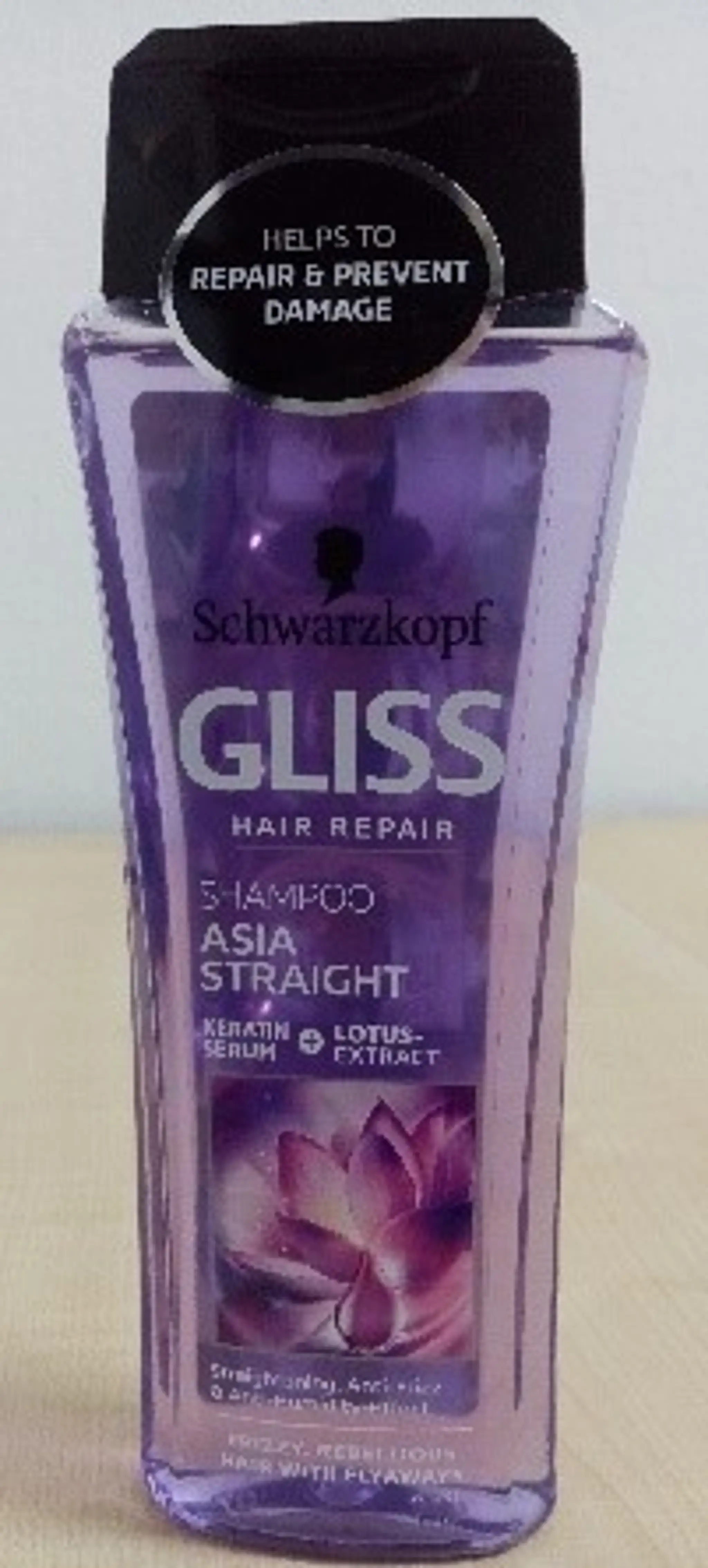 Schwarzkopf GLISS Asia Straight shampoo