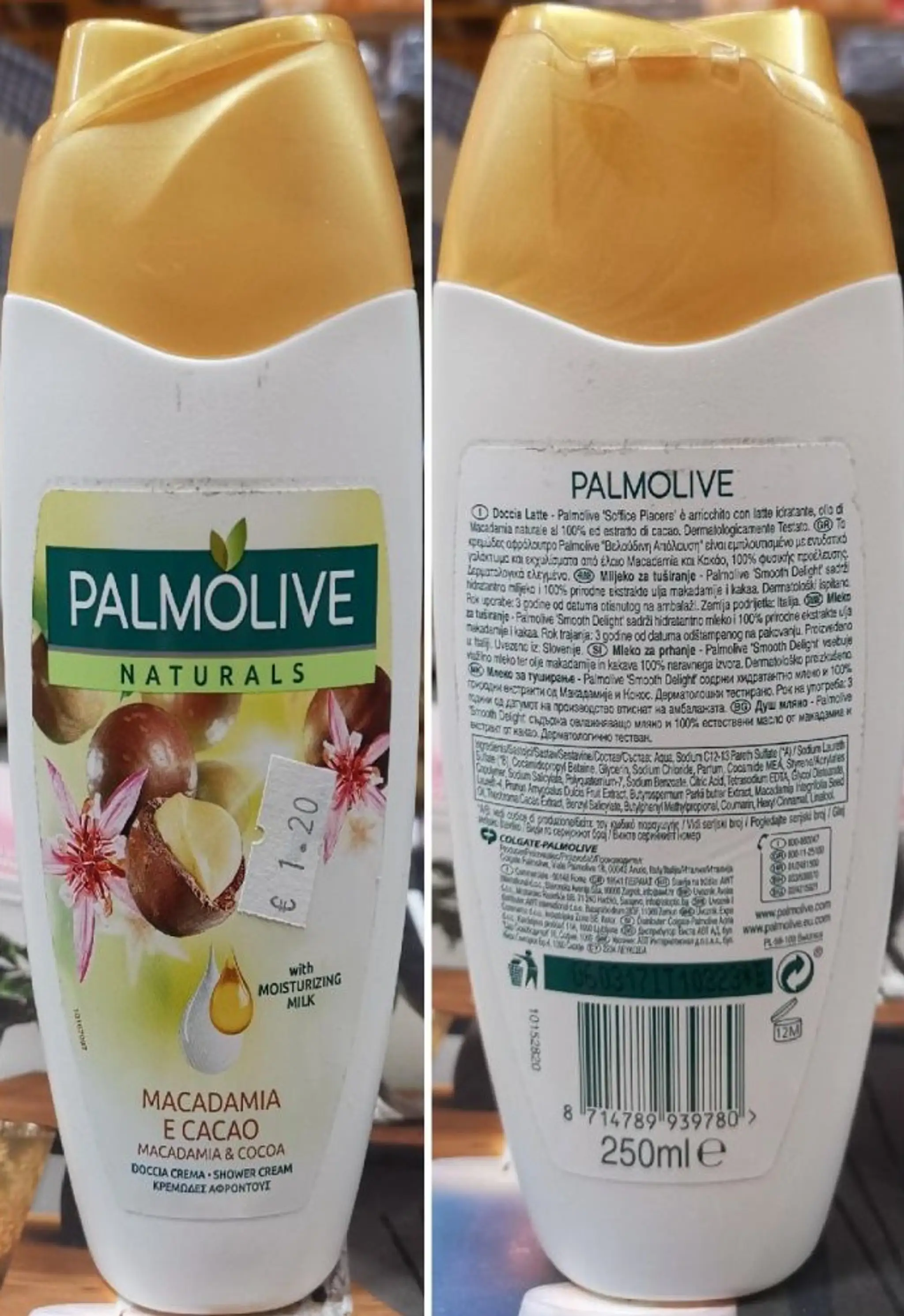 Naturals - Macadamia e Cacao (Palmolive)