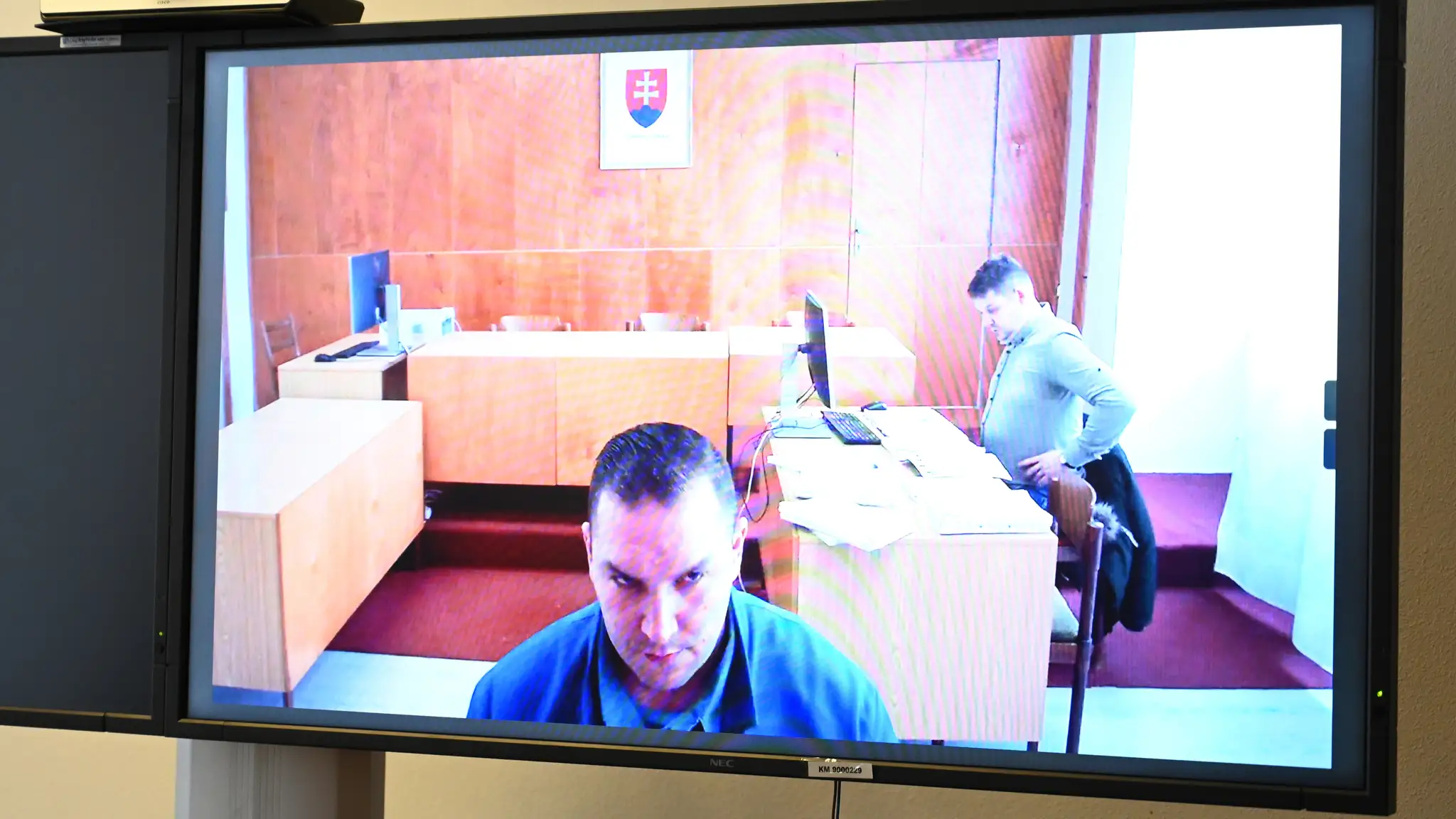 Juraj Hossu počas pojednávania.