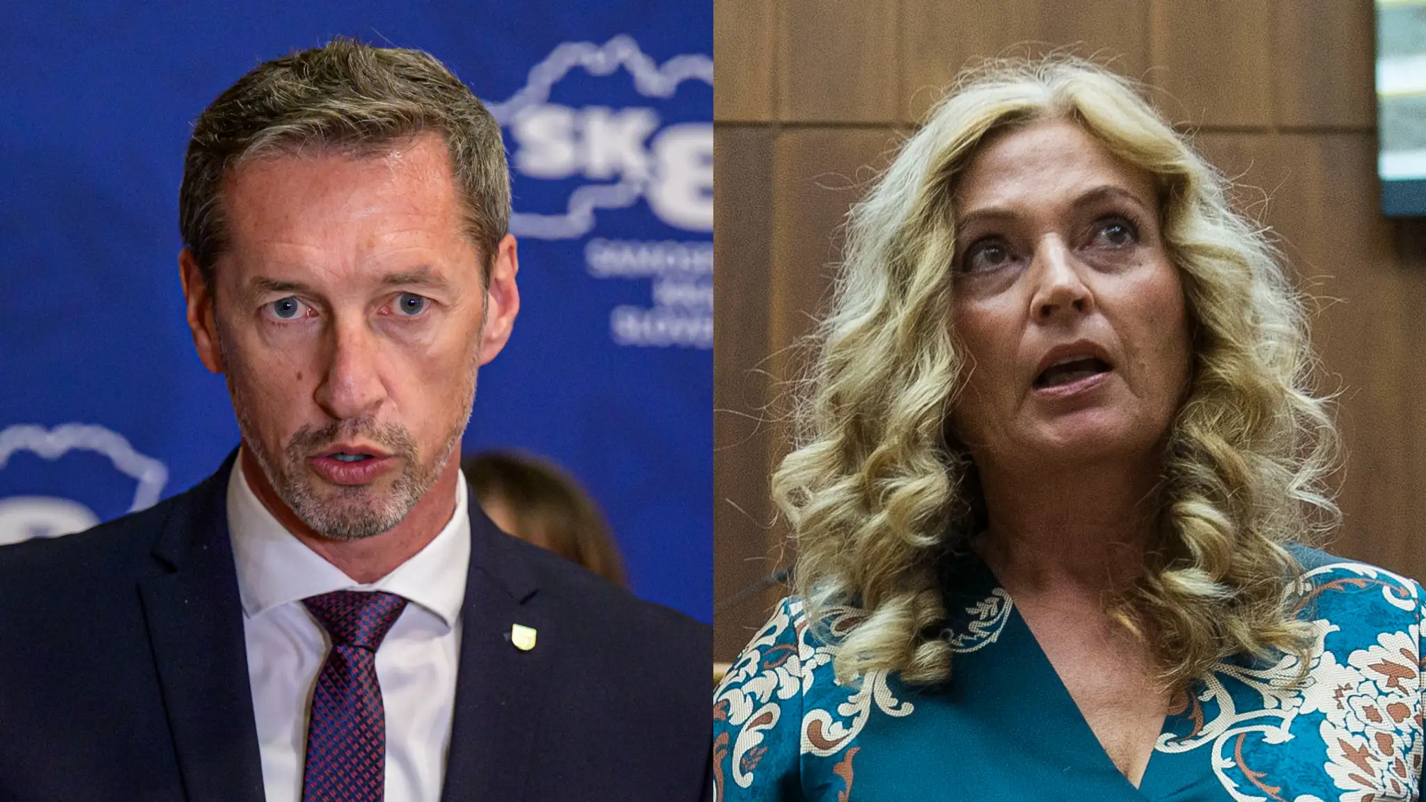 Milan Majerský (KDH) a Andrea Turčanová (KDH)
