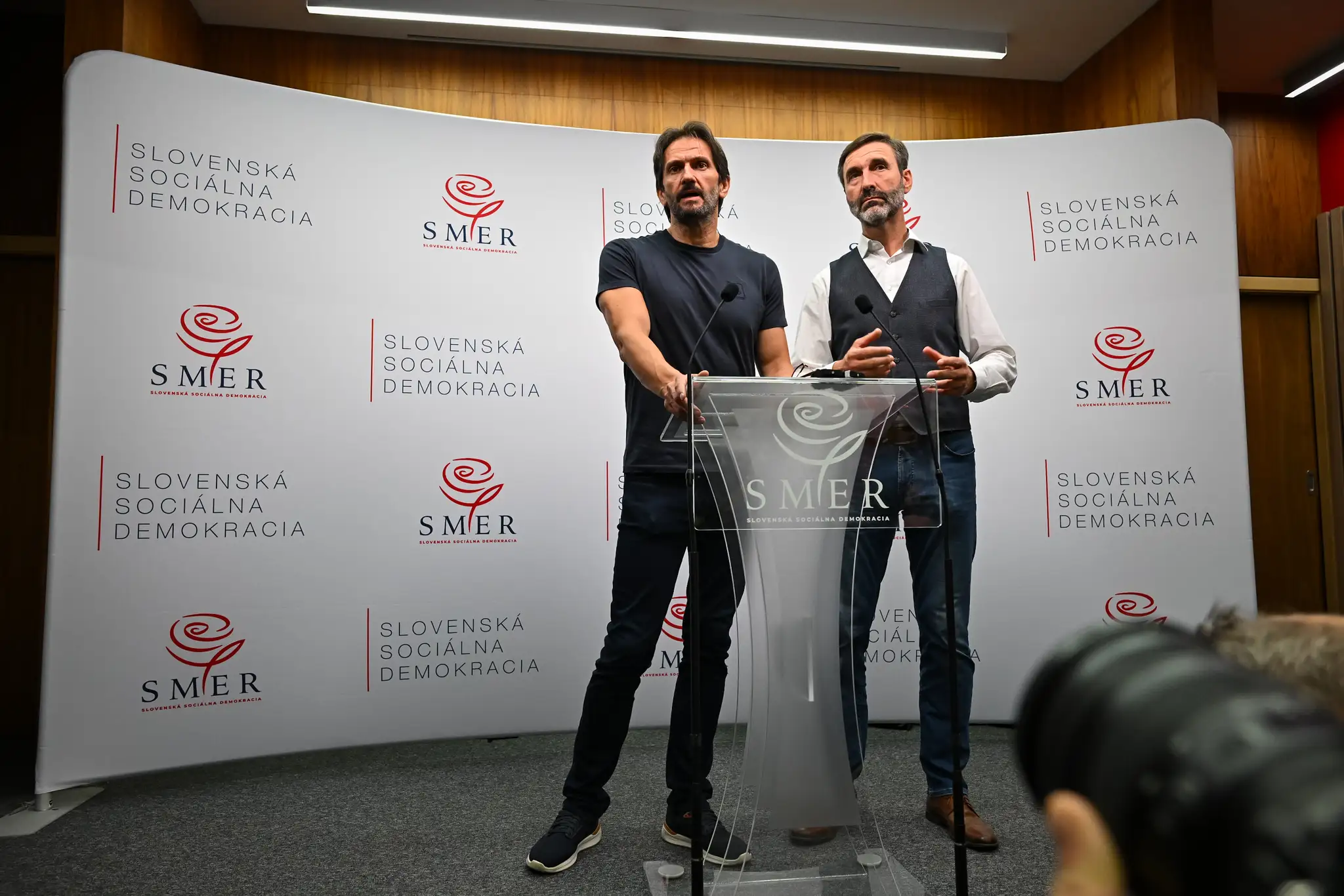 Robert Kaliňák a Juraj Blanár