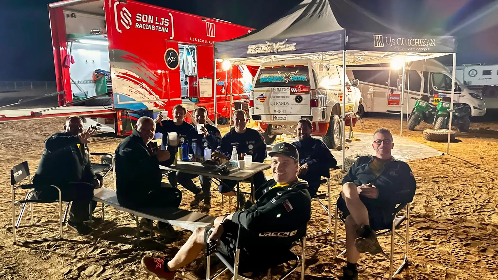 Silvester na Rely Dakar