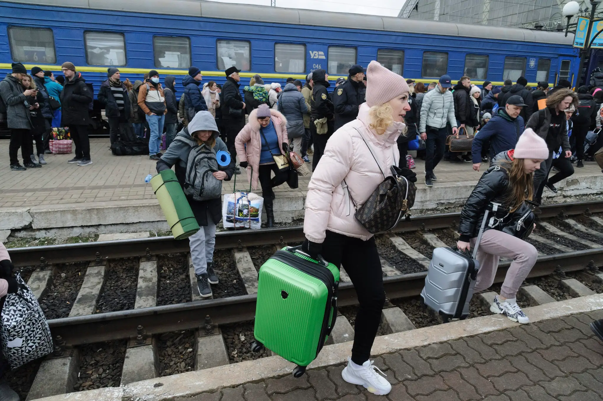 Ukrajinci opúšťajú svoje domovy