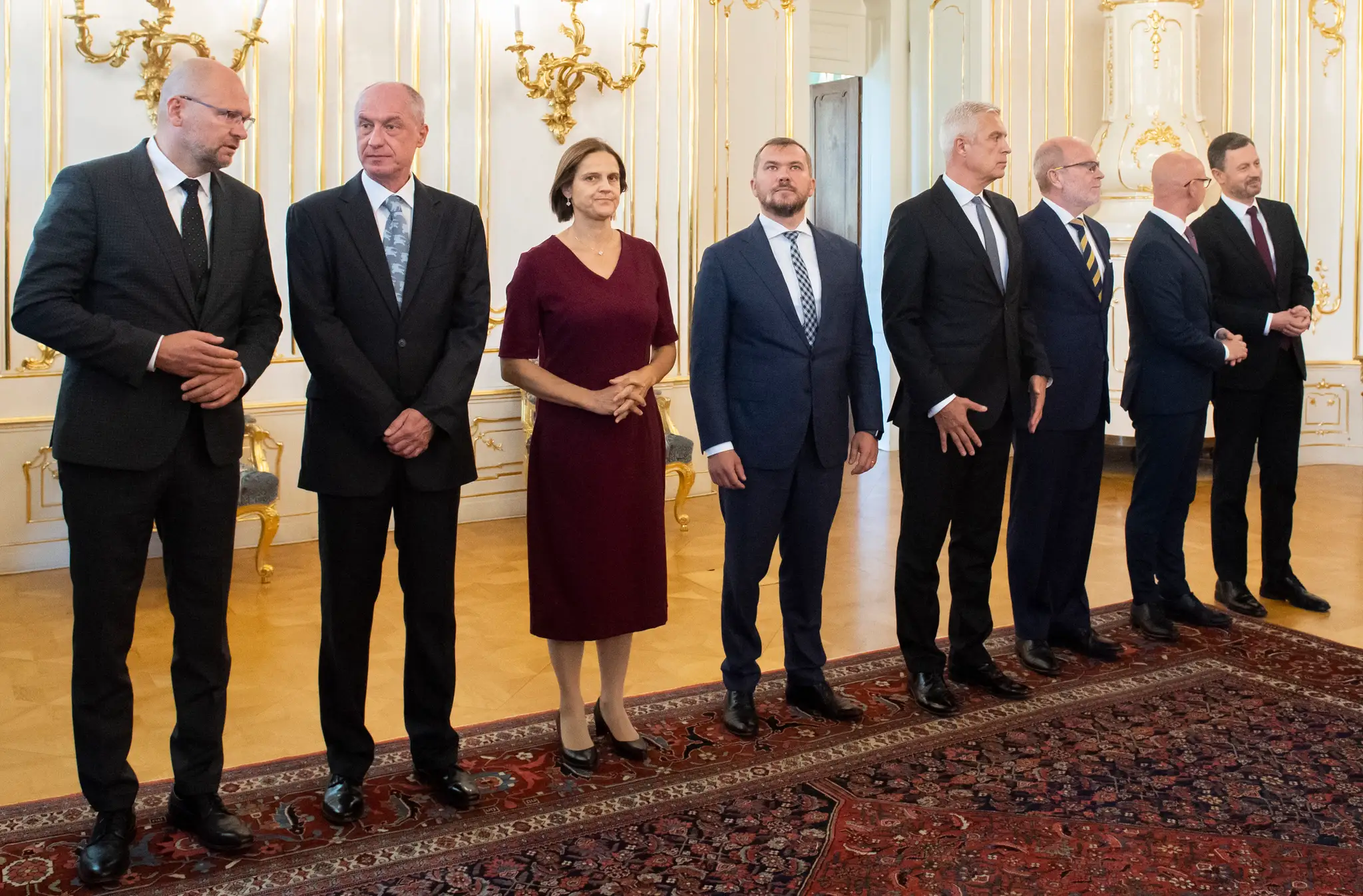 Menovanie nových ministrov.