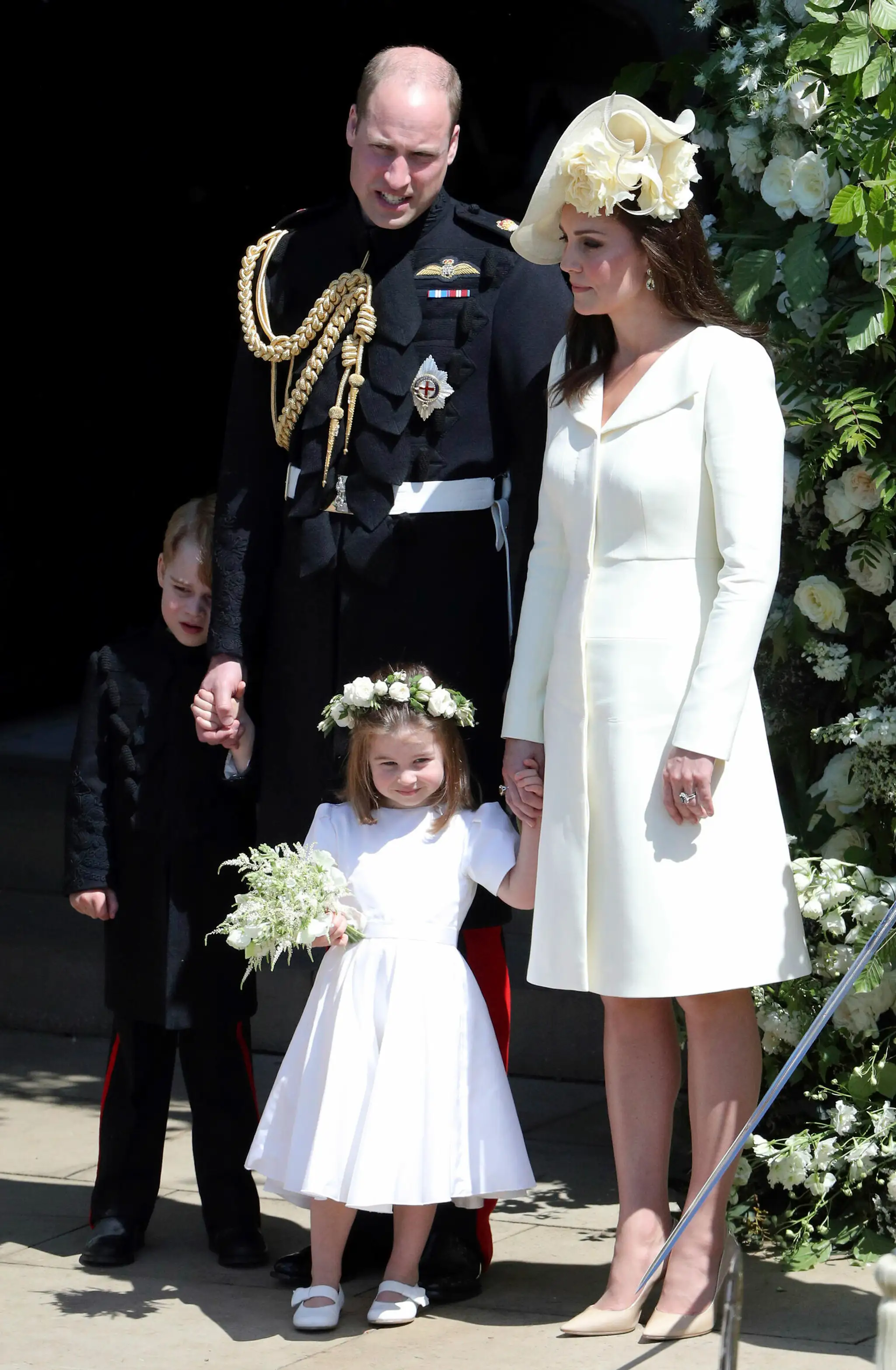 Princ William s rodinou