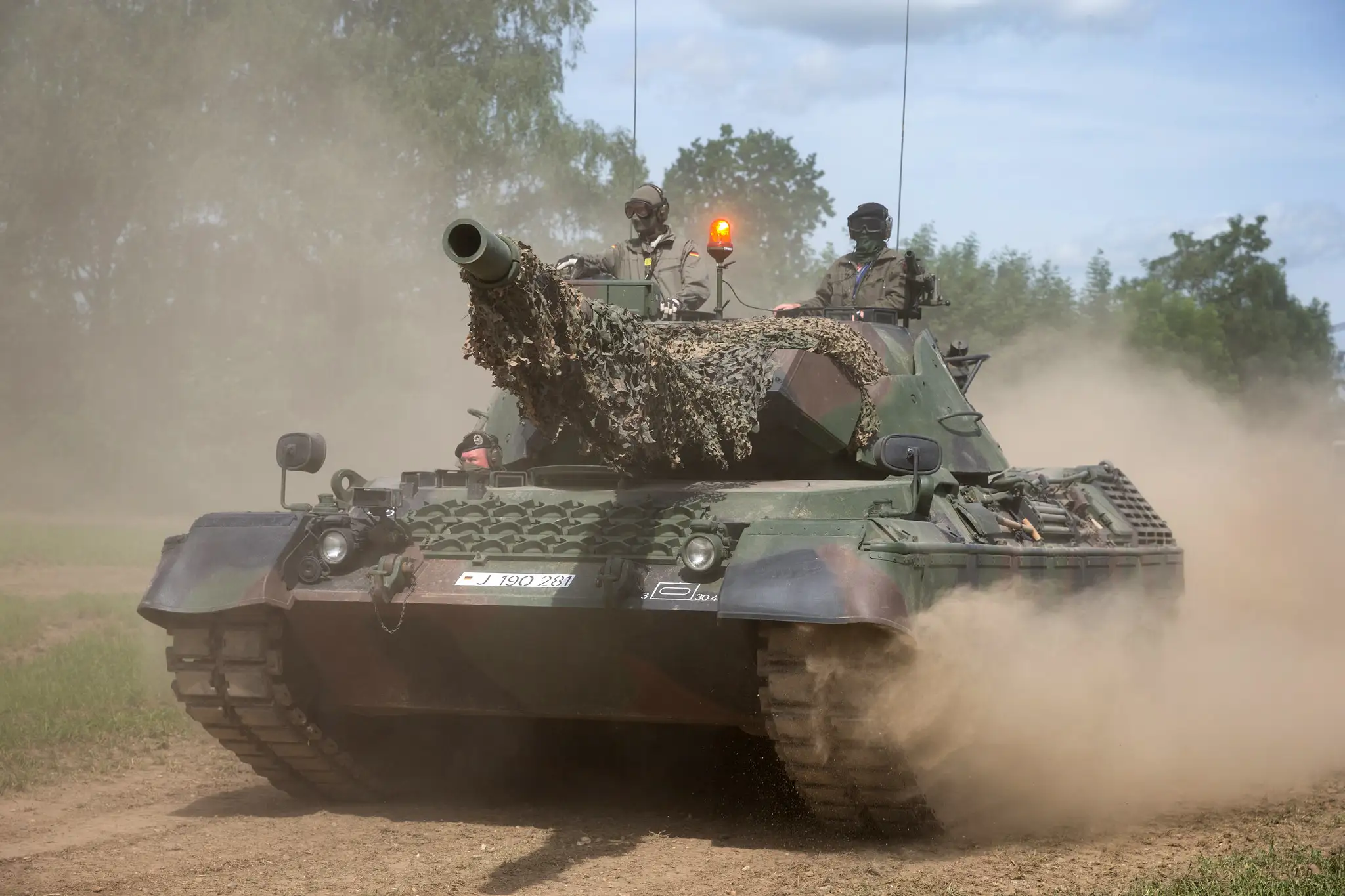 Leopard 1A5 Bundeswehru ilustračná fotografia