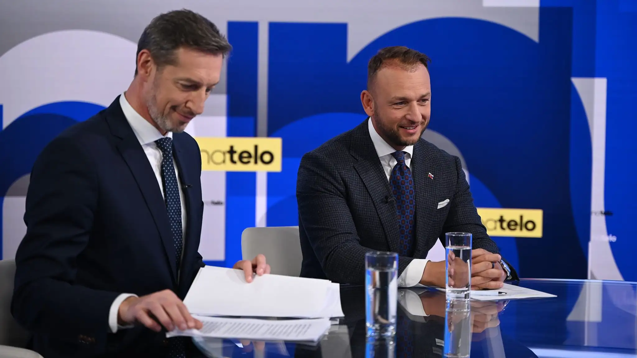 Hosťami relácie Na telo boli Matúš Šutaj Eštok a Milan Majerský
