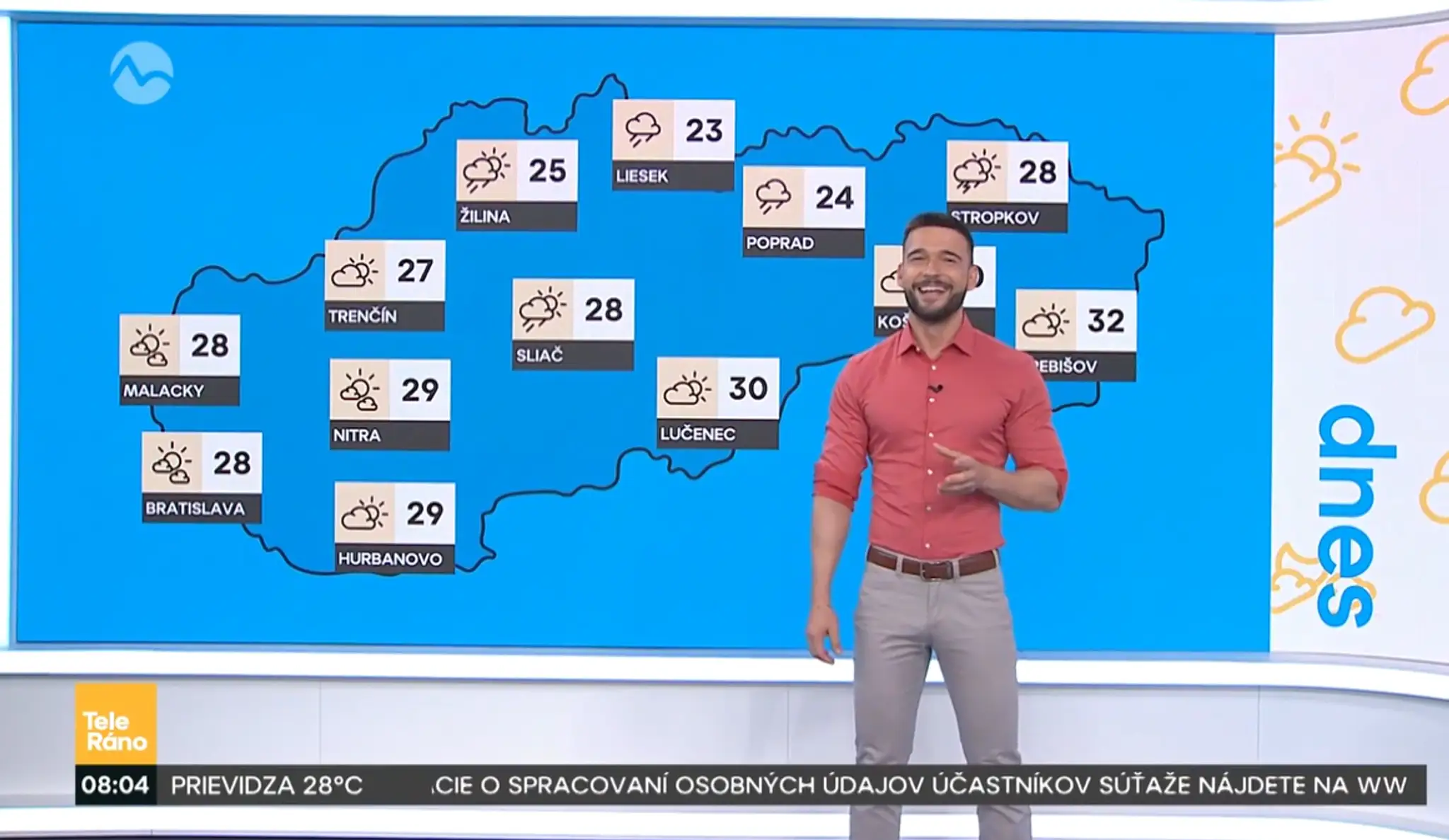 Vratka Sirágiho rozosmievali počas priameho prenosu
